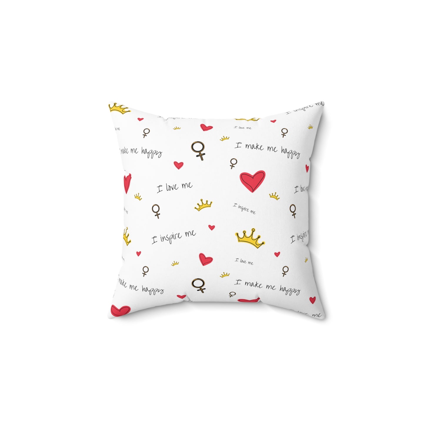 STOP EXIStiNG & START LIVING Polyester Square Pillow