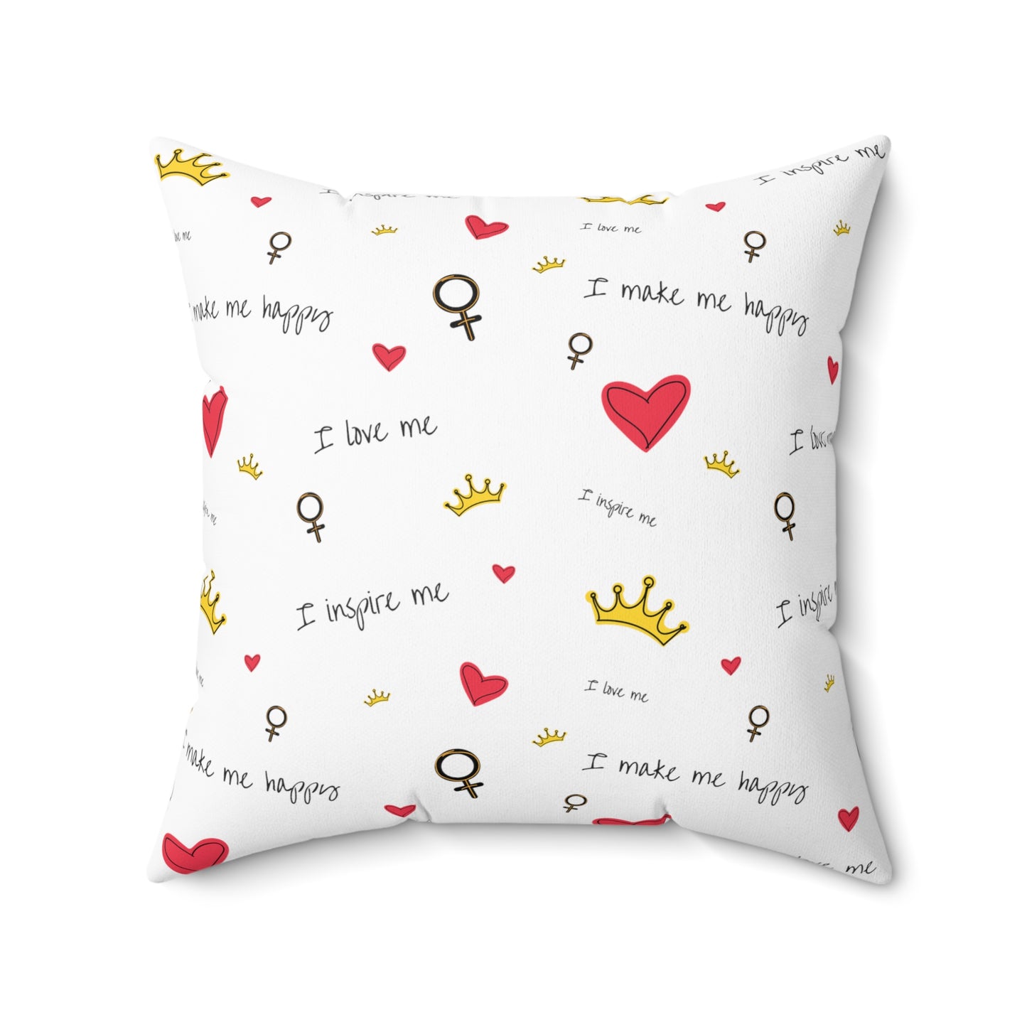 STOP EXIStiNG & START LIVING Polyester Square Pillow