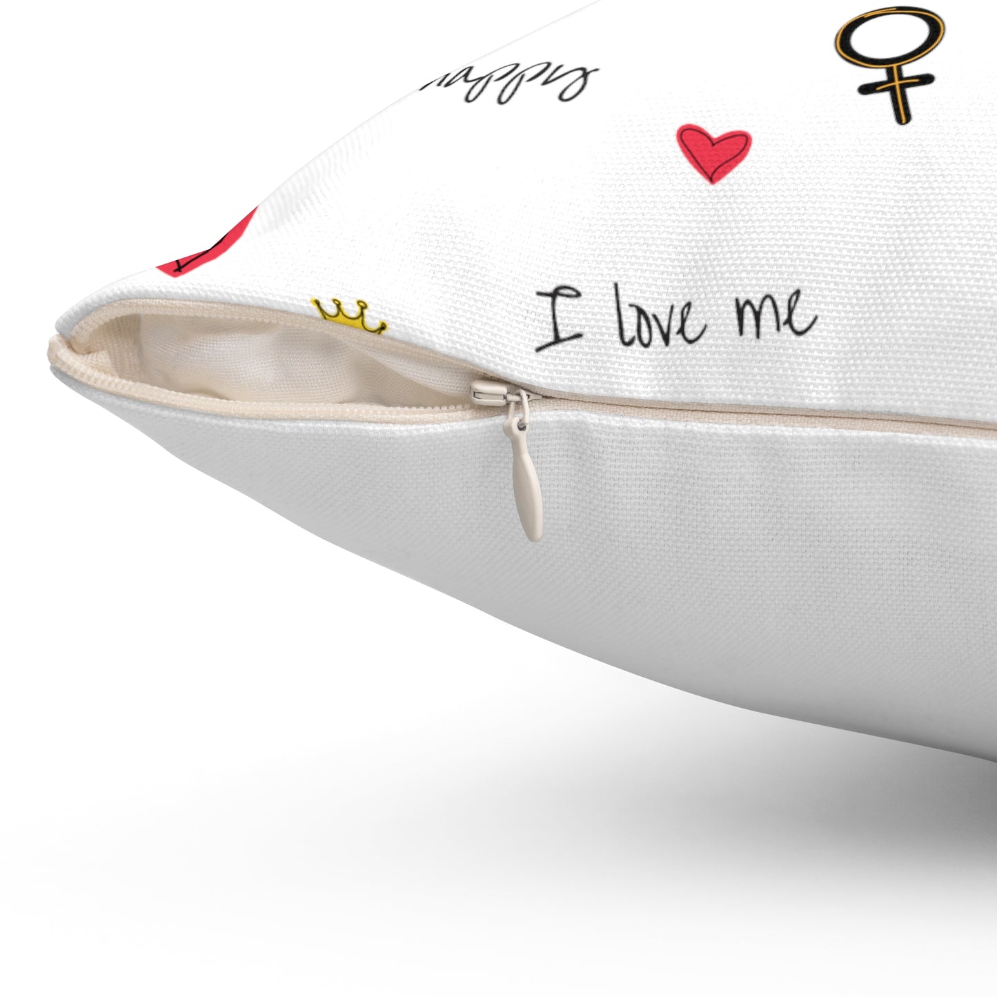 STOP EXIStiNG & START LIVING Polyester Square Pillow