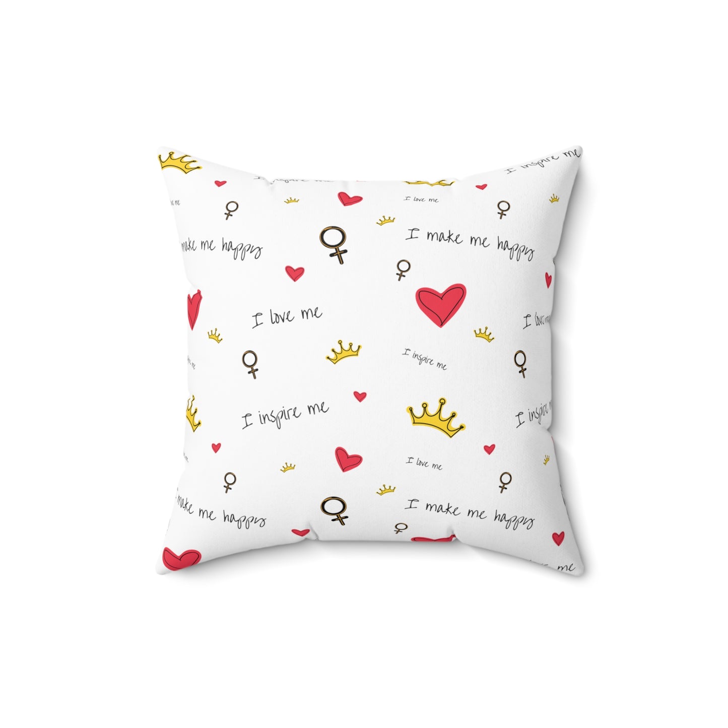 STOP EXIStiNG & START LIVING Polyester Square Pillow
