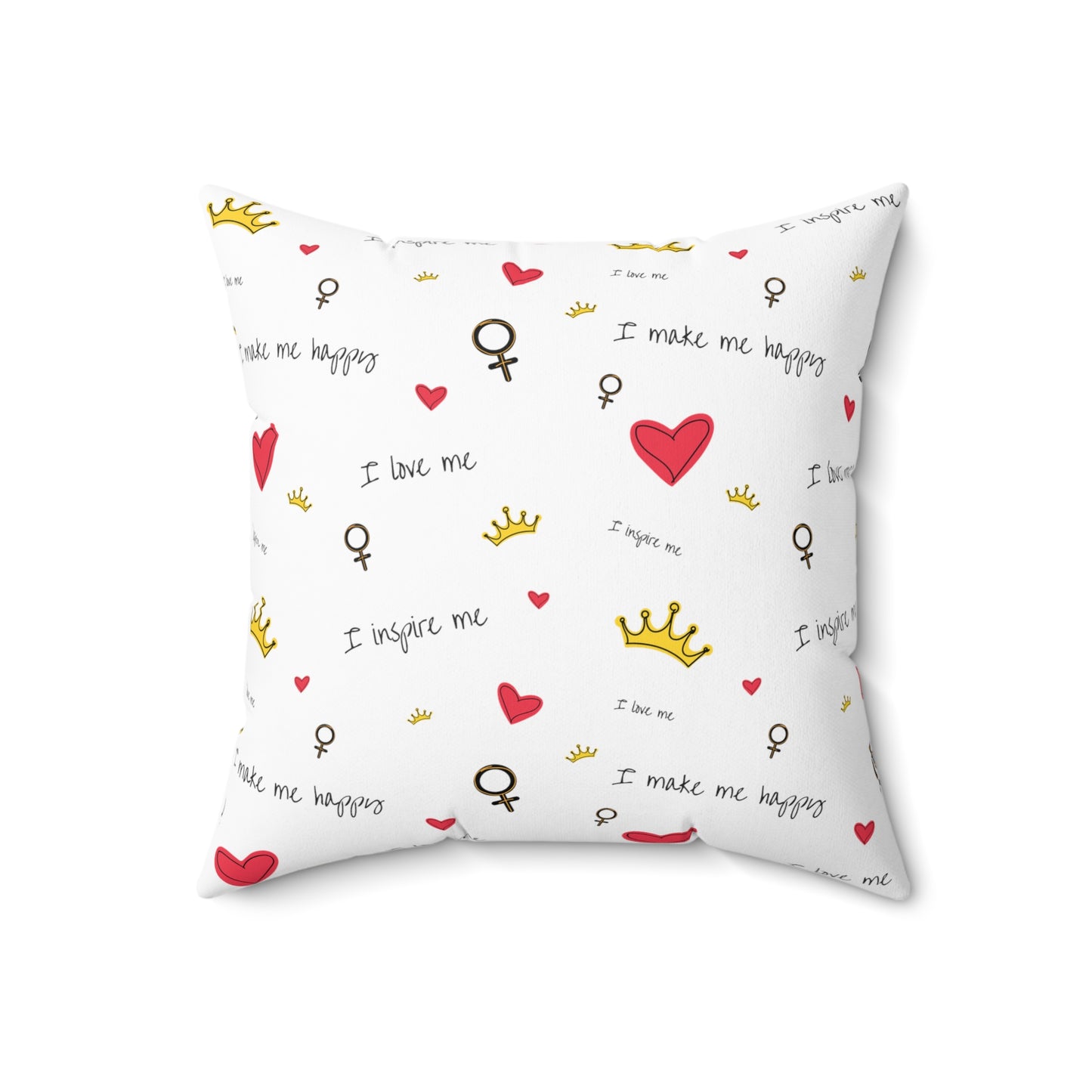 STOP EXIStiNG & START LIVING Polyester Square Pillow