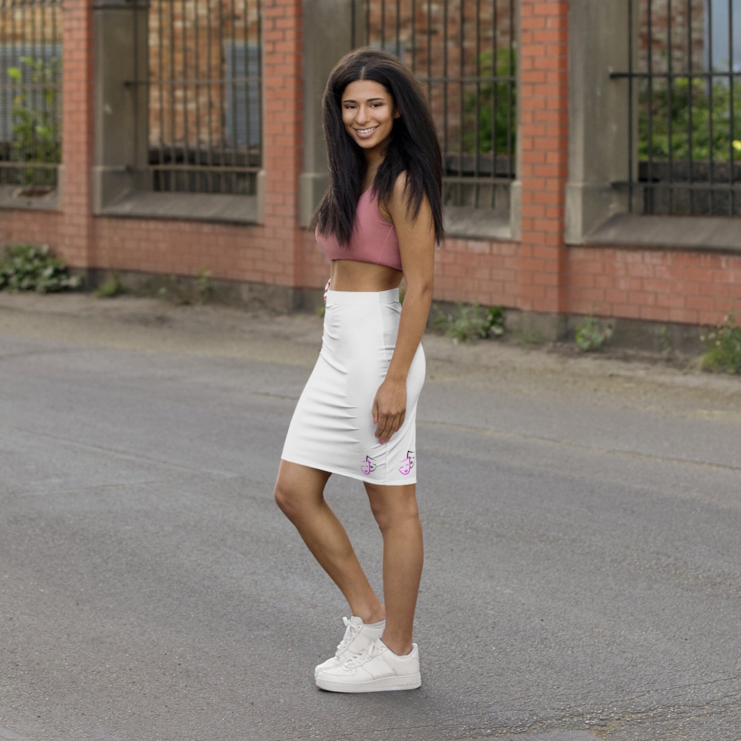 BACKHANAL GIRLZ Women's Mini Skirt SIDE