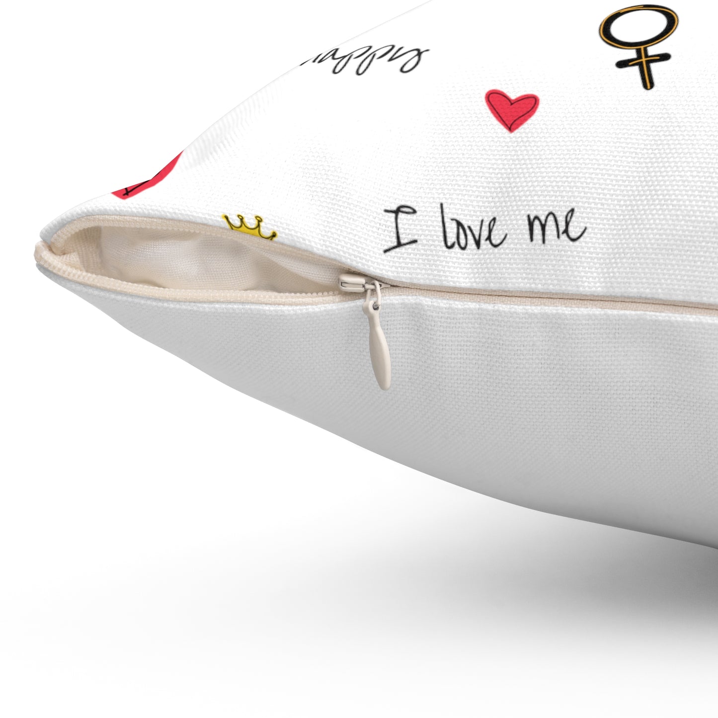 STOP EXIStiNG & START LIVING Polyester Square Pillow
