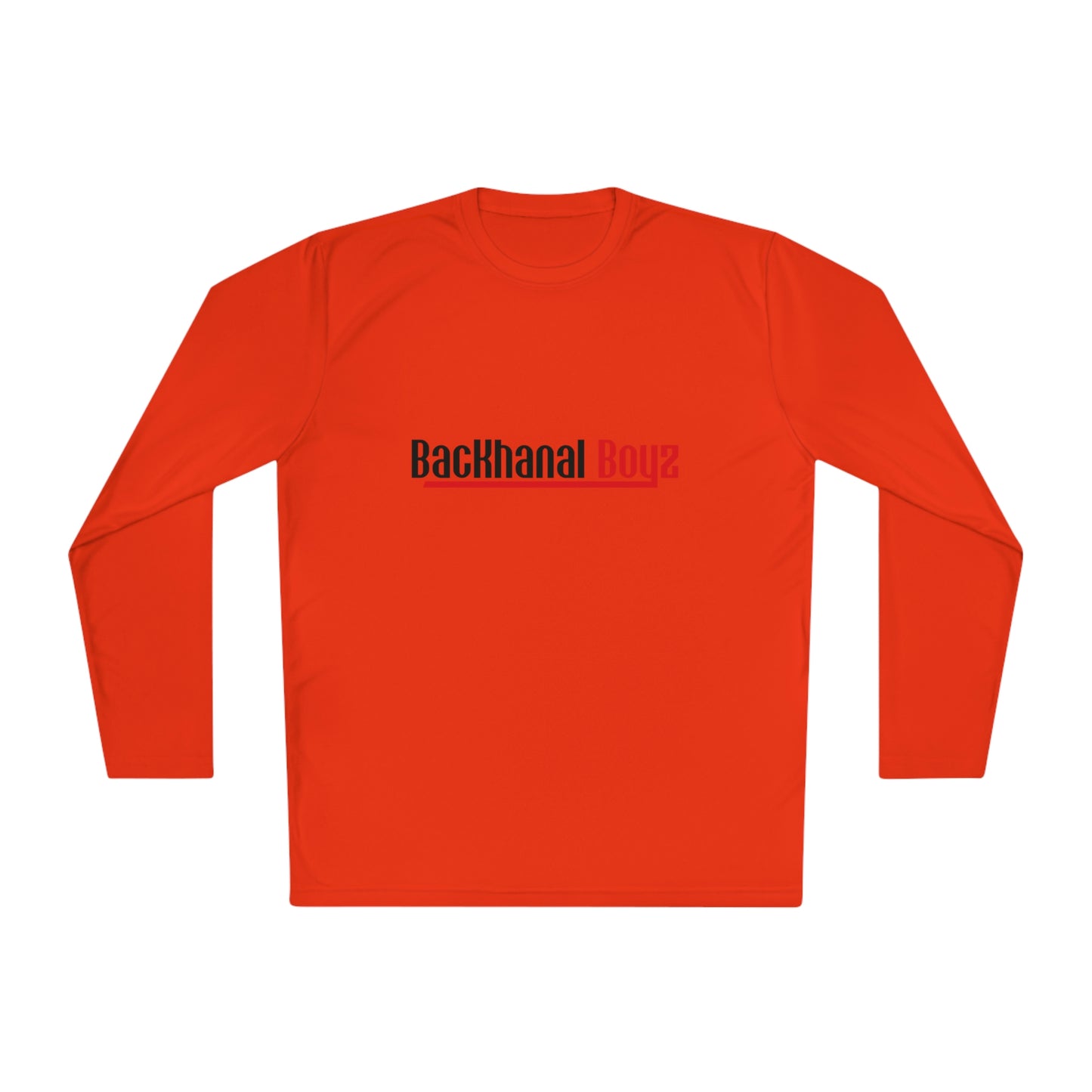 BACKHANAL BOYZ Unisex Lightweight Long Sleeve Tee