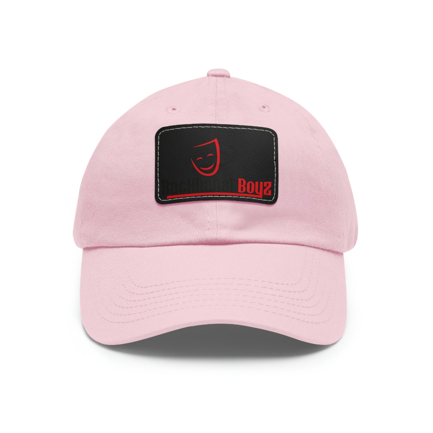 BACKHANAL BOYZ Dad Hat with Leather Patch