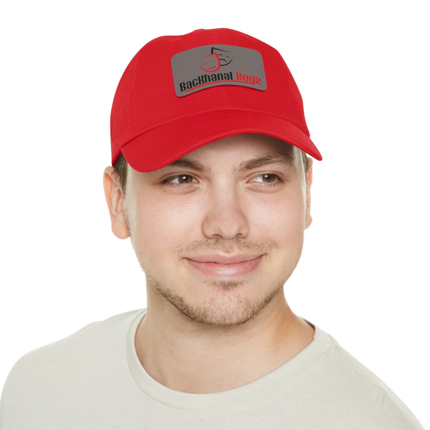 BACKHANAL BOYZ Dad Hat with Leather Patch