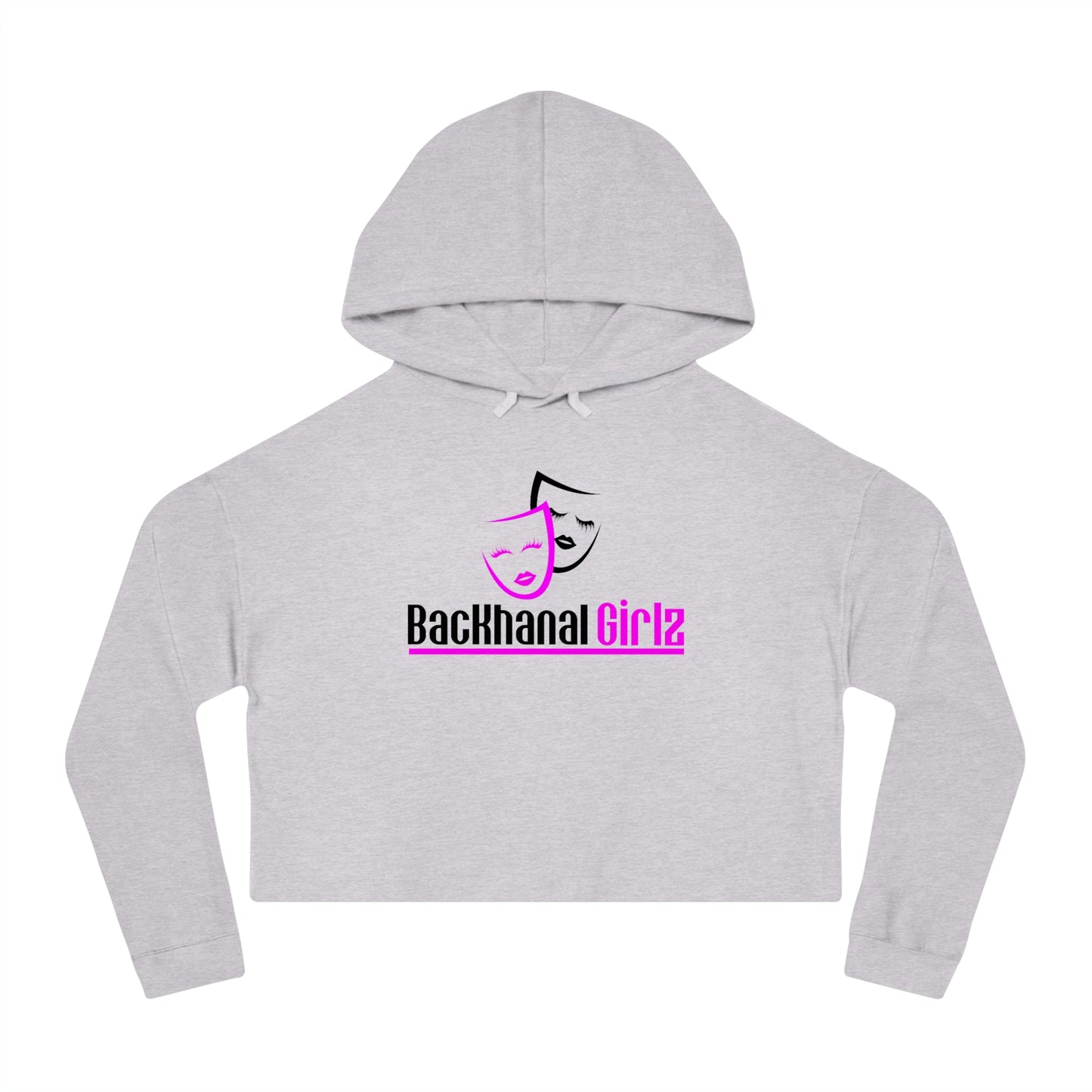 BACKHANAL GIRLZ Women’s Cropped Hooded Sweatshirt
