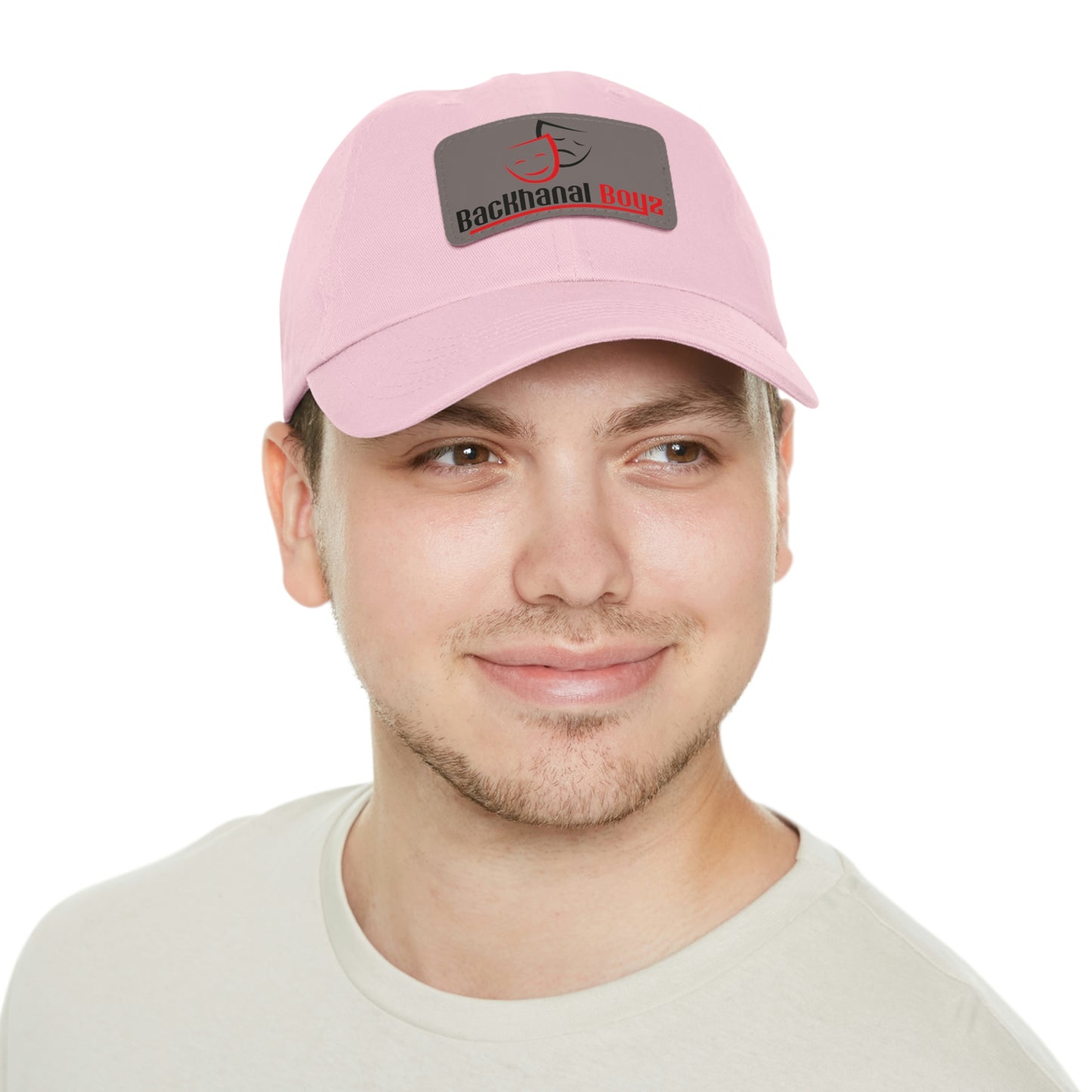 BACKHANAL BOYZ Dad Hat with Leather Patch