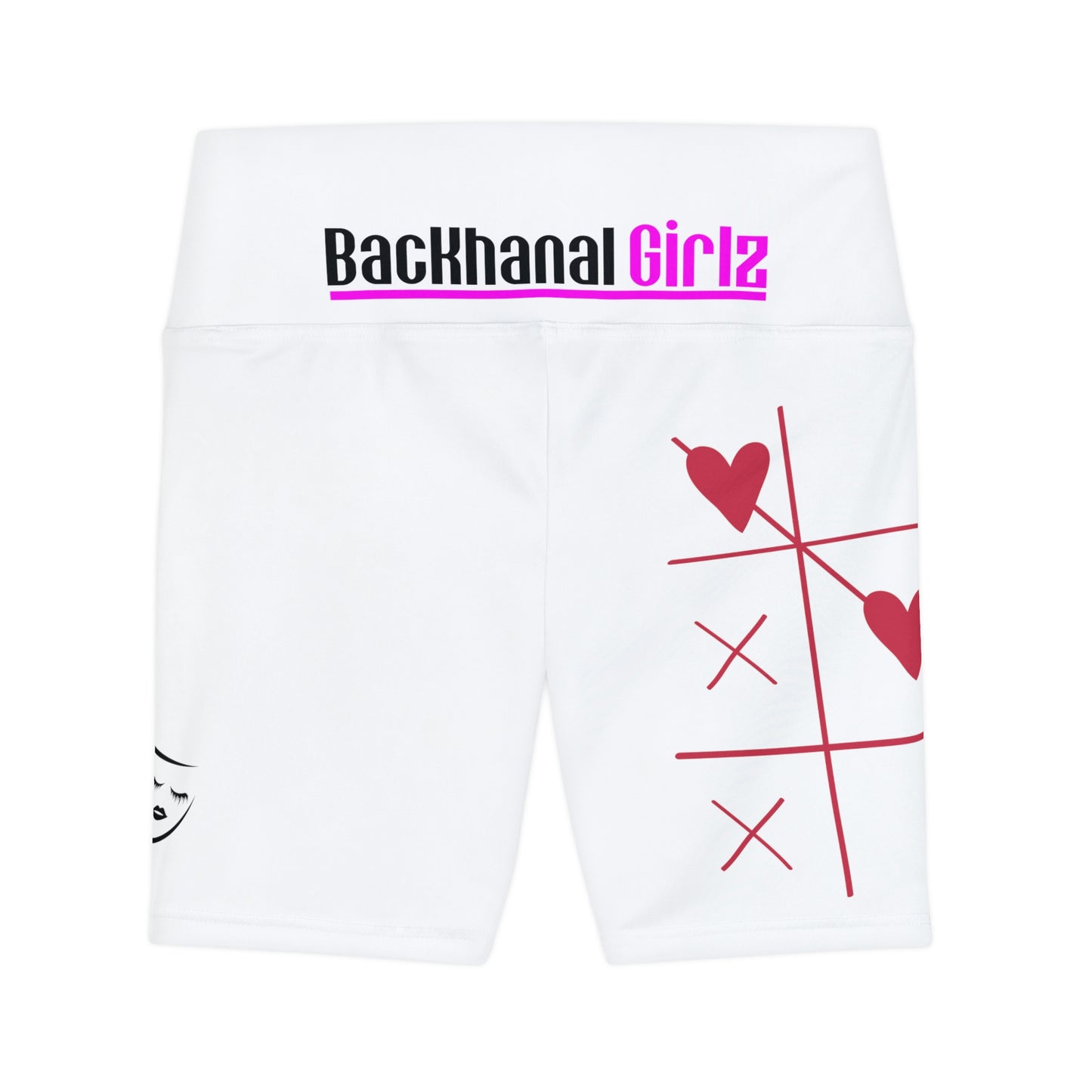 BACKHANAL GIRLZ Women's Workout Shorts (AOP)