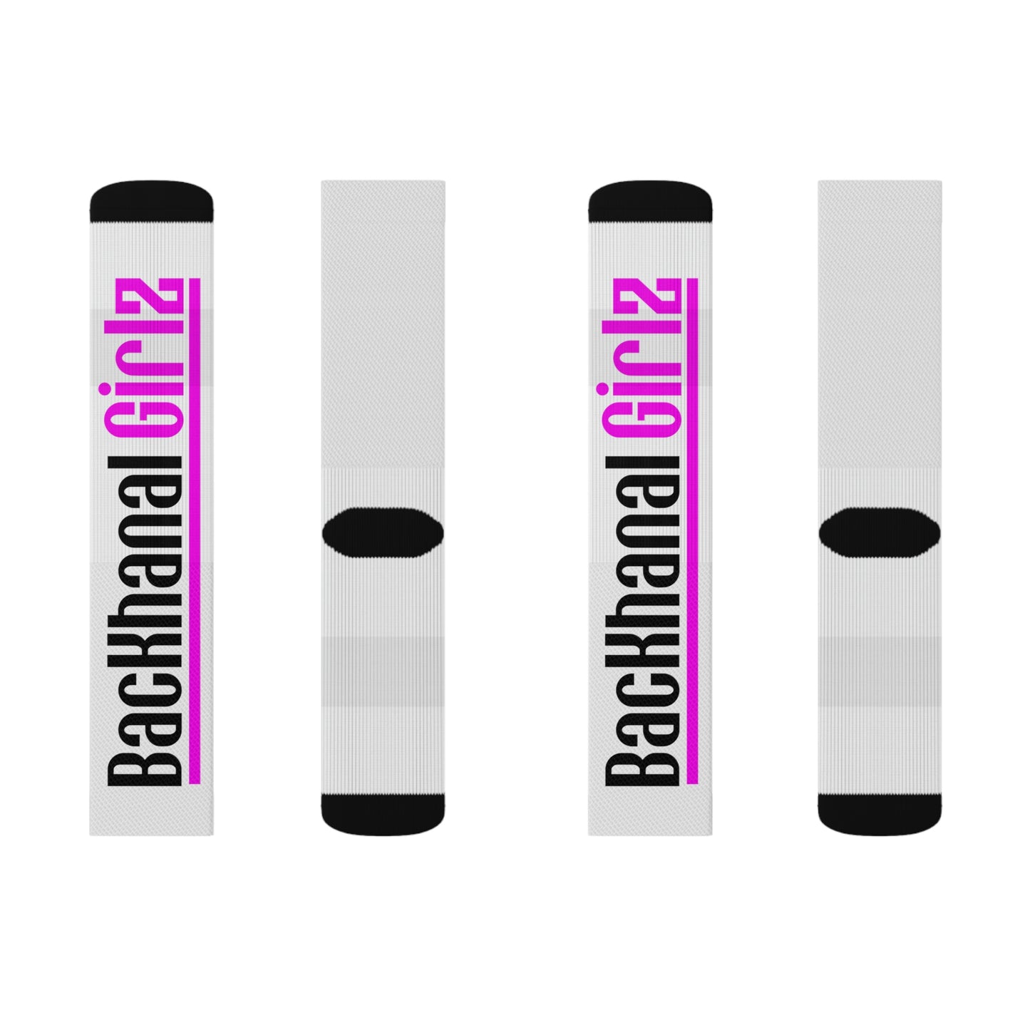 BACKHANAL GIRLZ Sublimation Socks