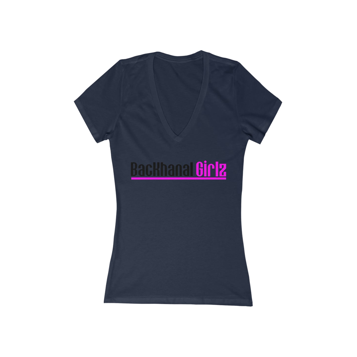 BACKHANAL GIRLZ V-Neck T-Shirt