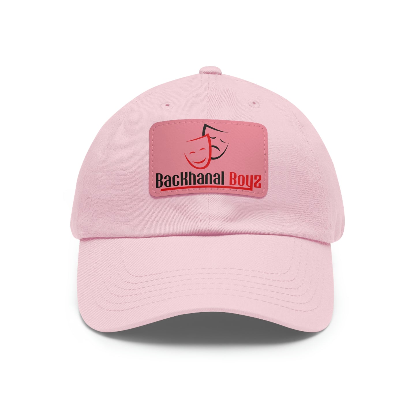 BACKHANAL BOYZ Dad Hat with Leather Patch