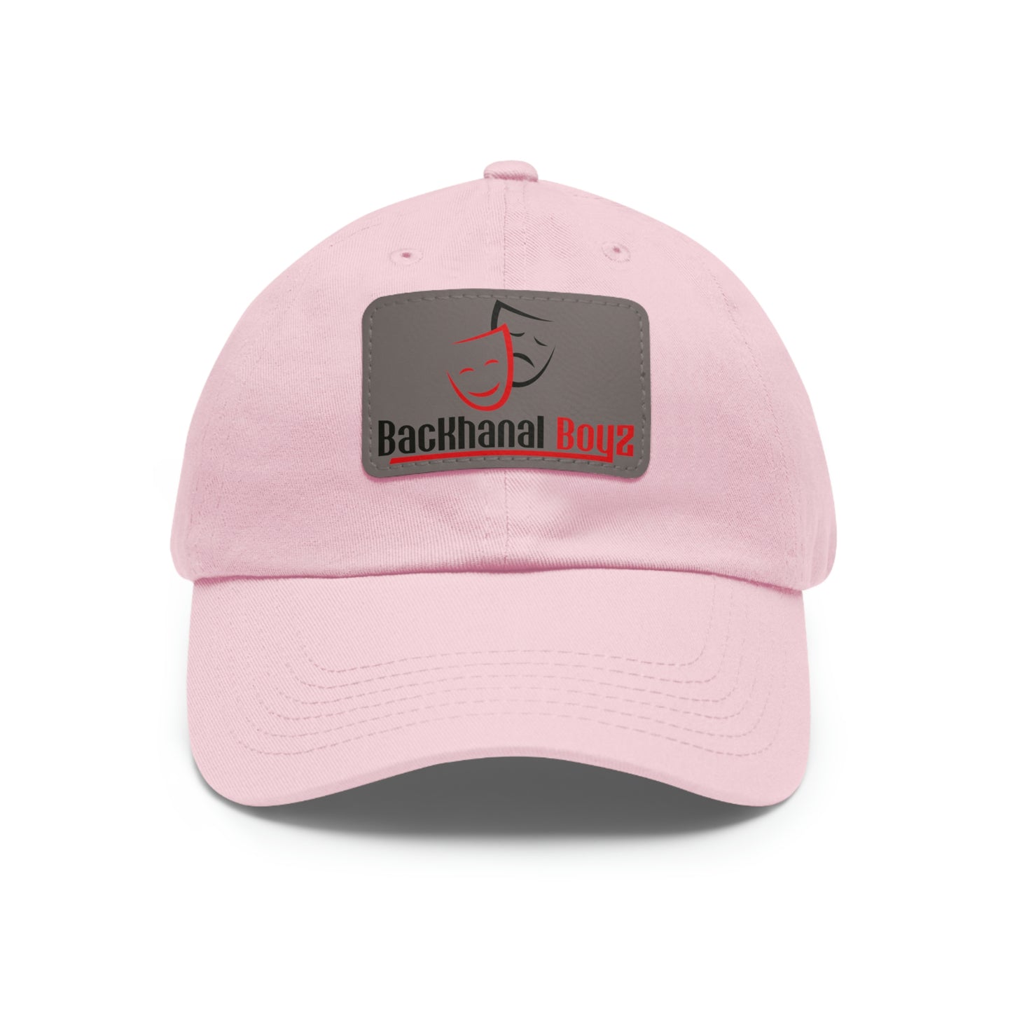 BACKHANAL BOYZ Dad Hat with Leather Patch