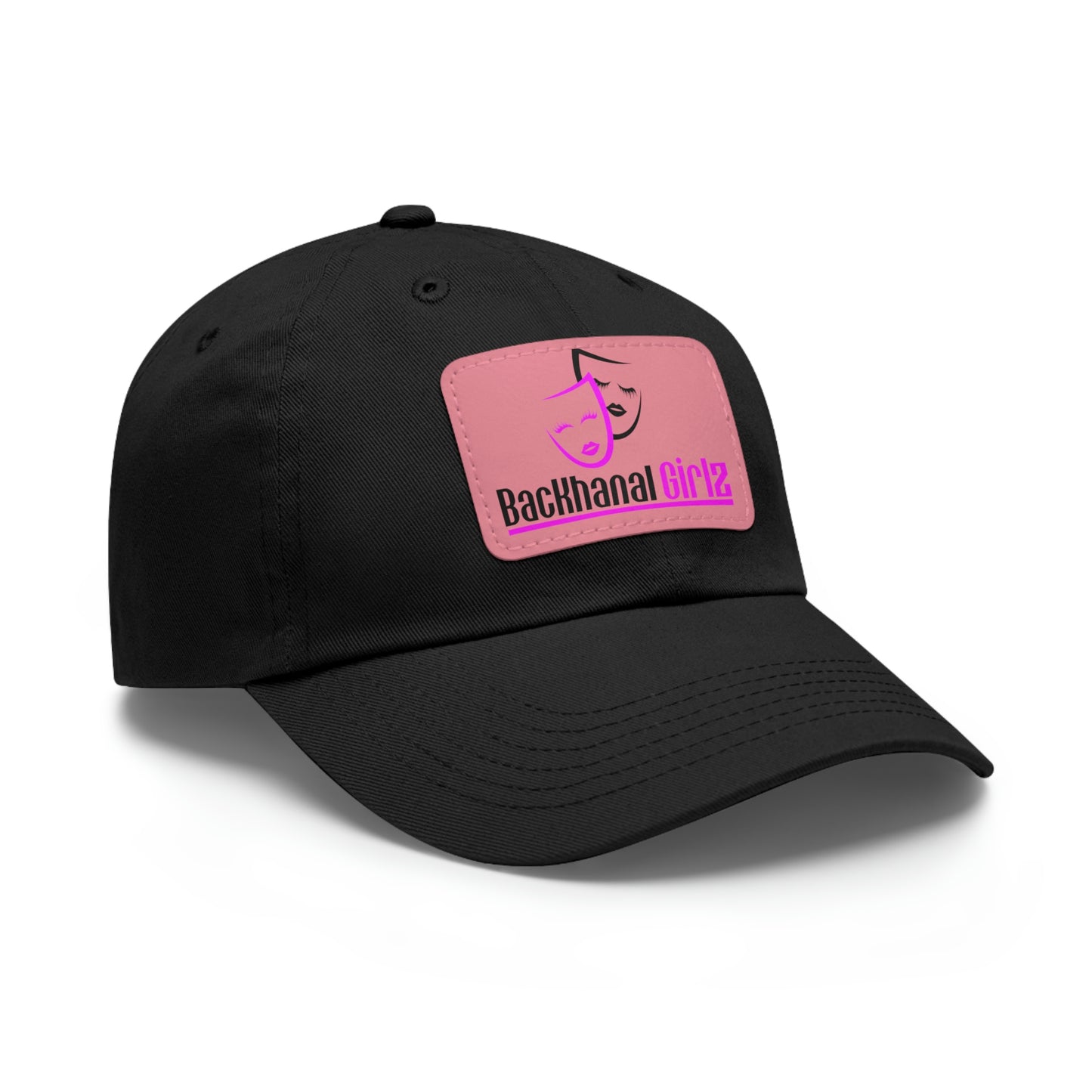 BACKHANAL GIRLZ Dad Hat with Leather Patch