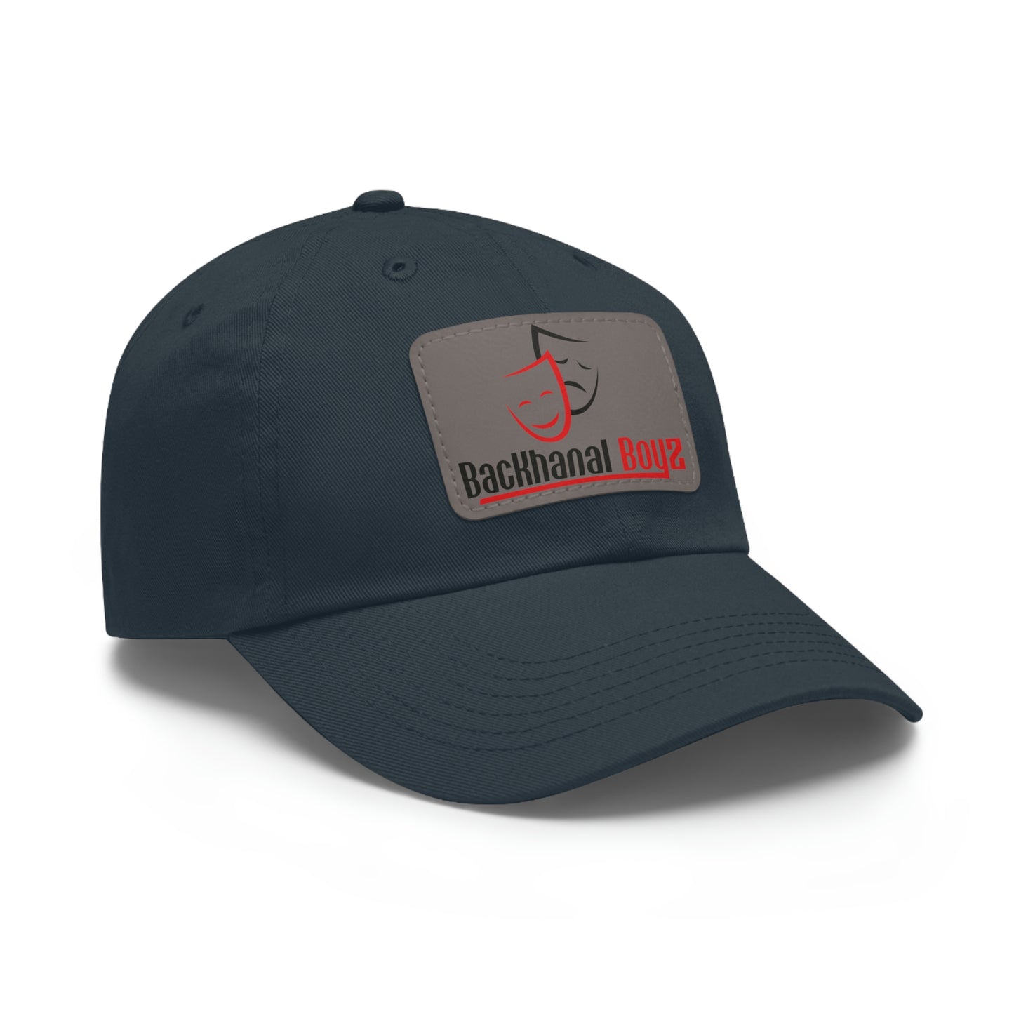 BACKHANAL BOYZ Dad Hat with Leather Patch