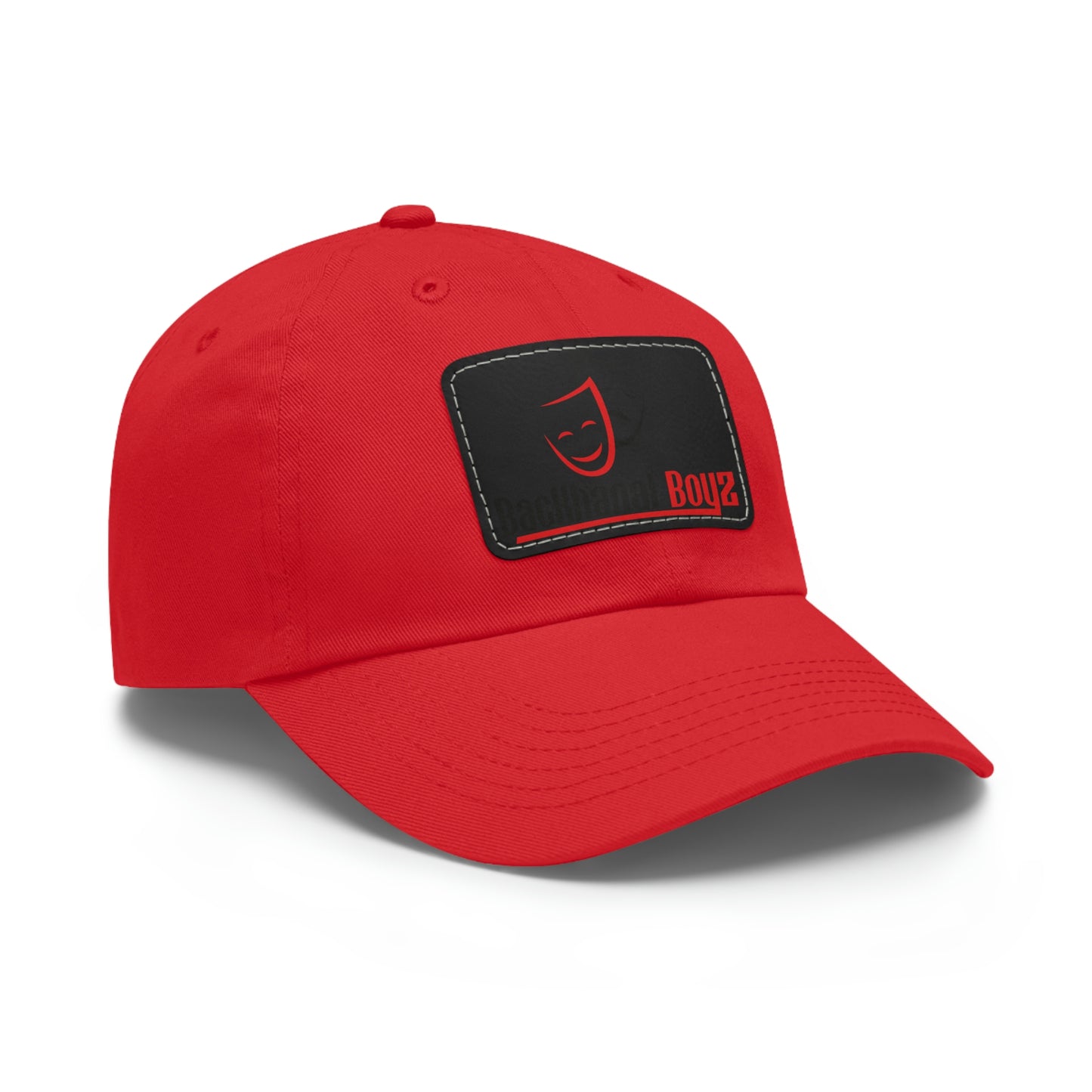 BACKHANAL BOYZ Dad Hat with Leather Patch