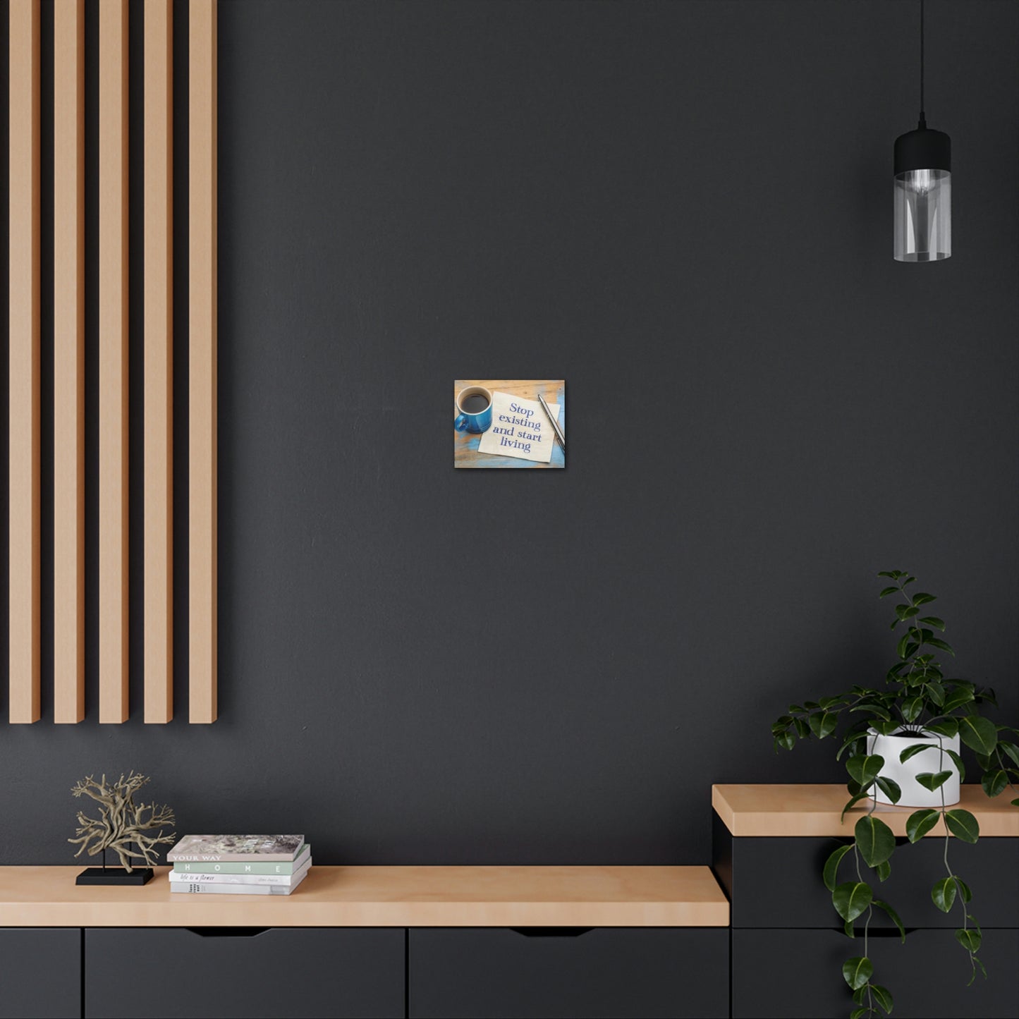 STOP EXISTING & START LIVING Canvas Gallery Wraps