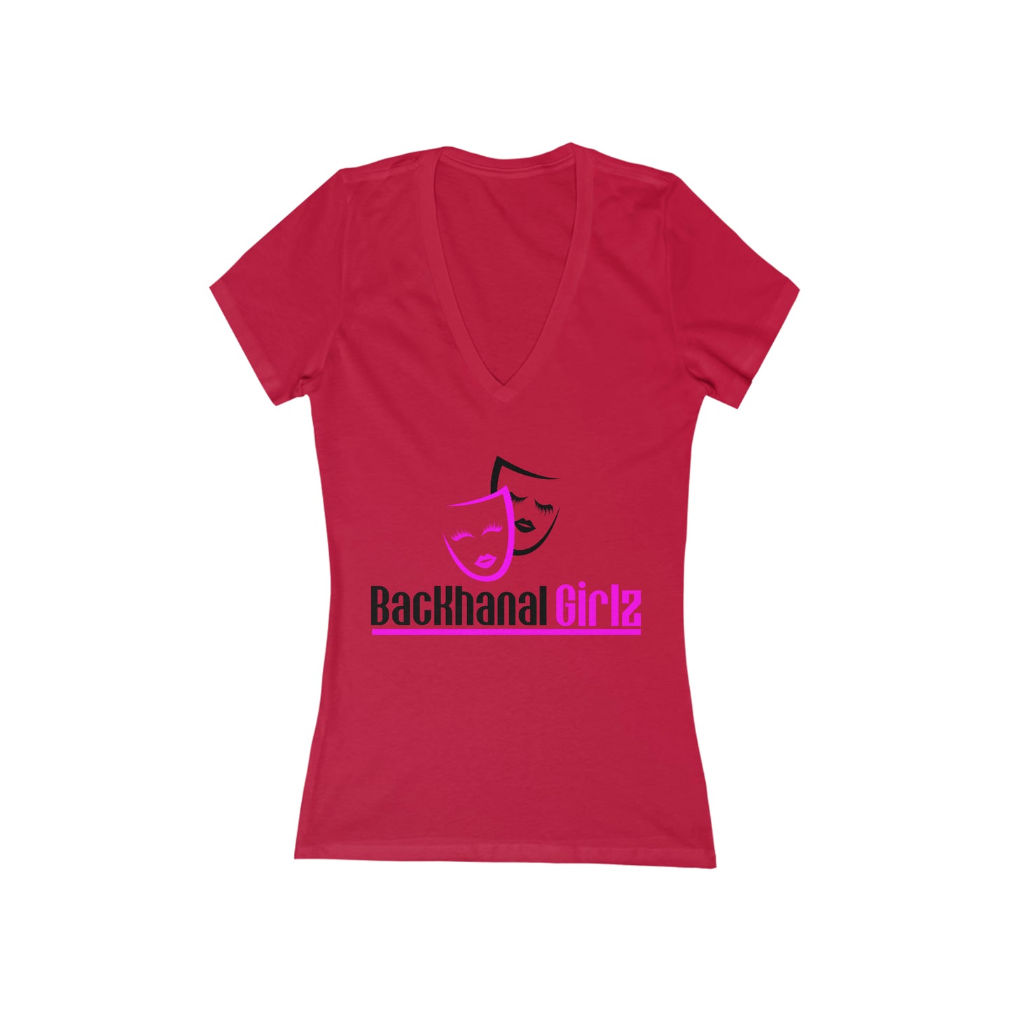 BACKHANAL GIRLZ V-Neck Tee