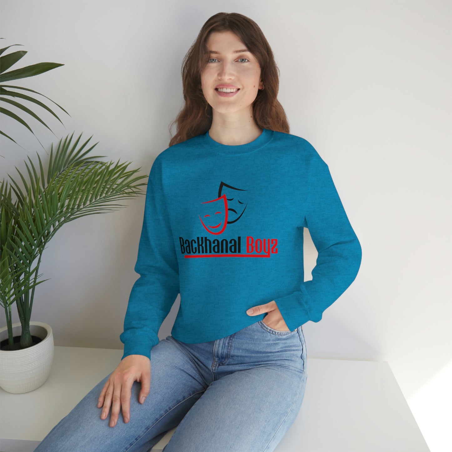 BACKHANAL BOYZ Crewneck Sweatshirt