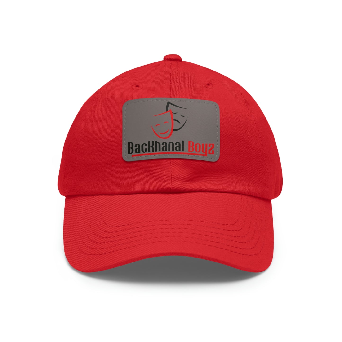 BACKHANAL BOYZ Dad Hat with Leather Patch