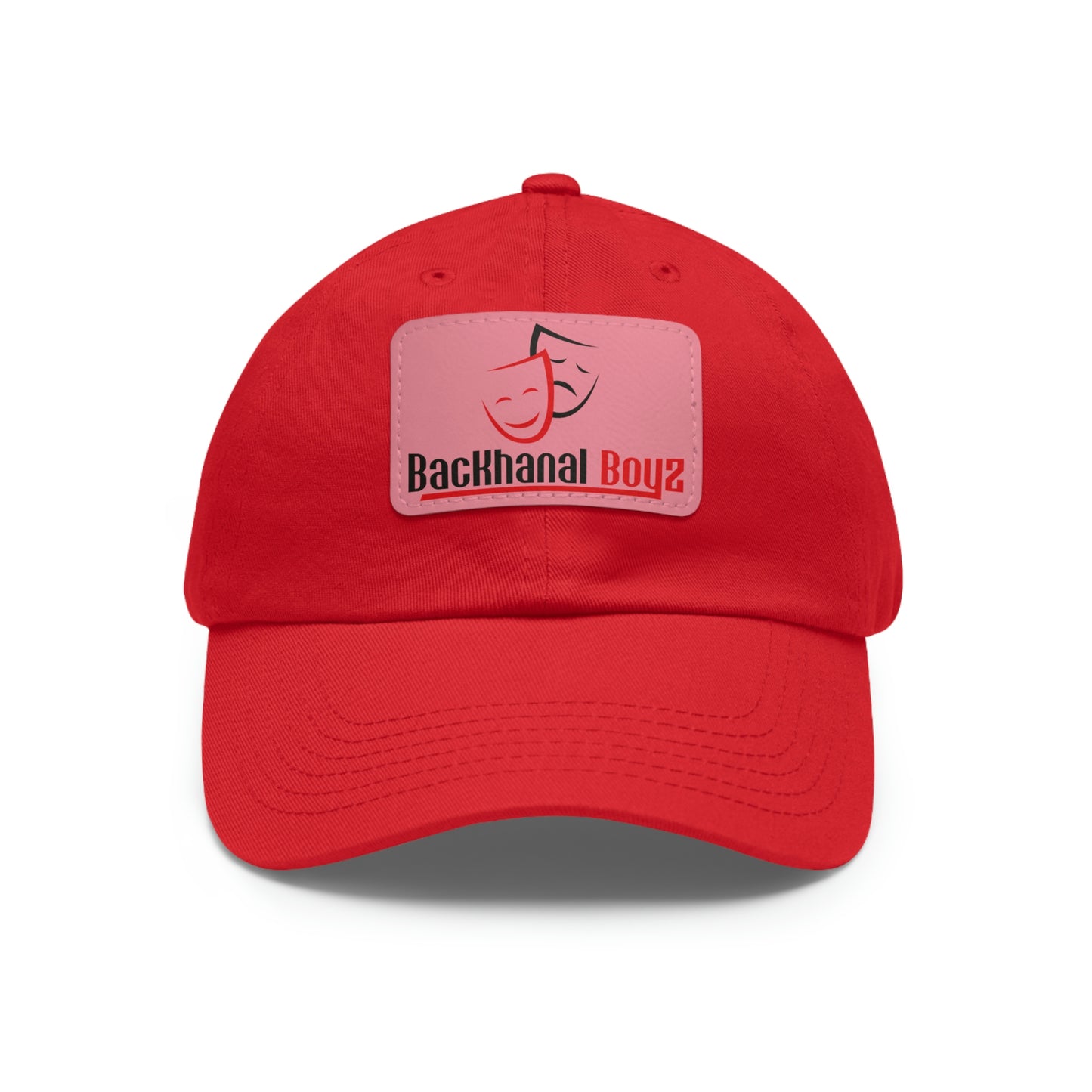 BACKHANAL BOYZ Dad Hat with Leather Patch