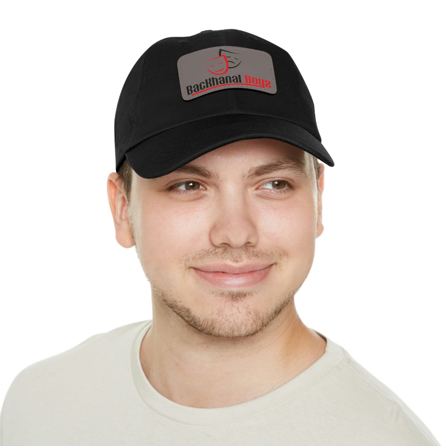 BACKHANAL BOYZ Dad Hat with Leather Patch