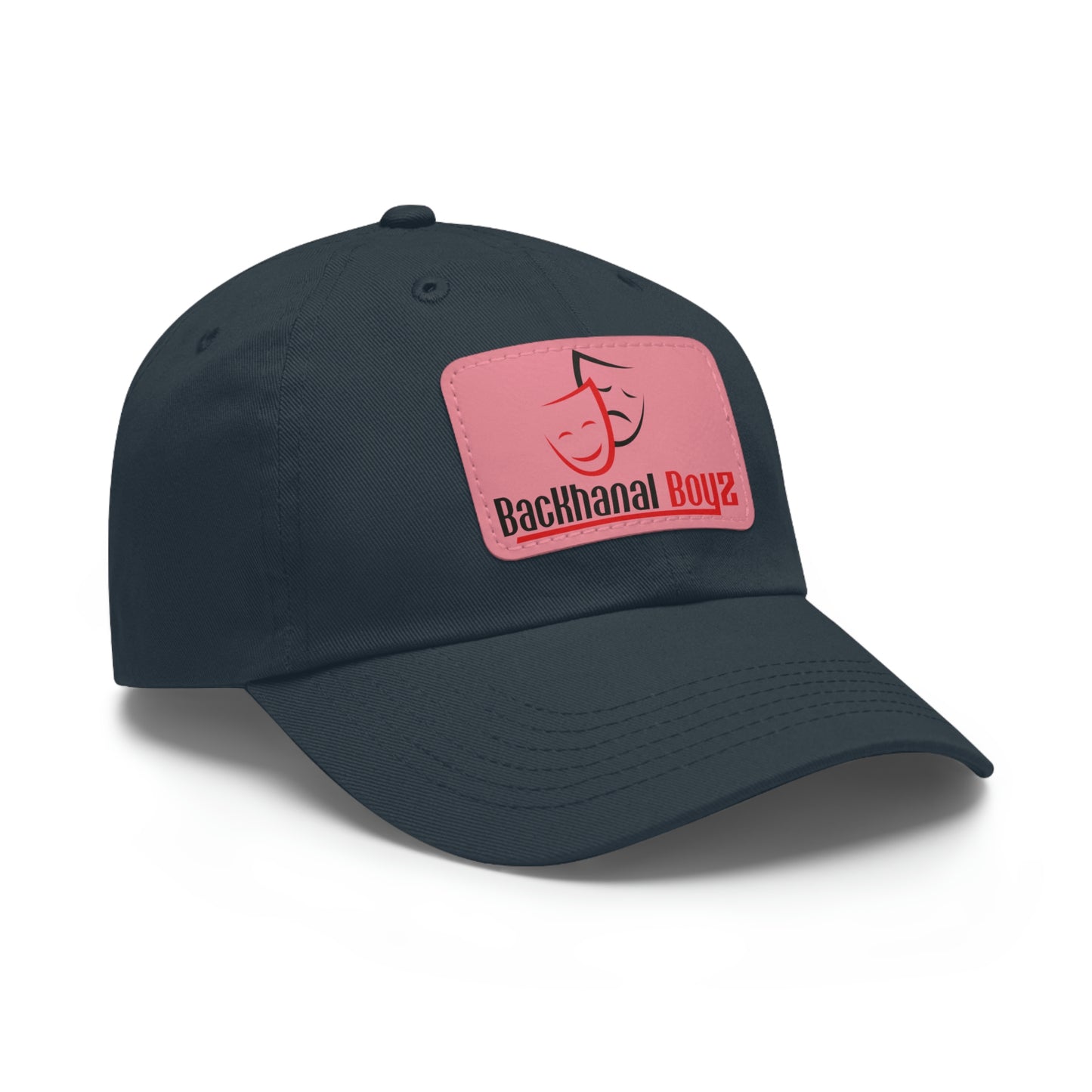 BACKHANAL BOYZ Dad Hat with Leather Patch