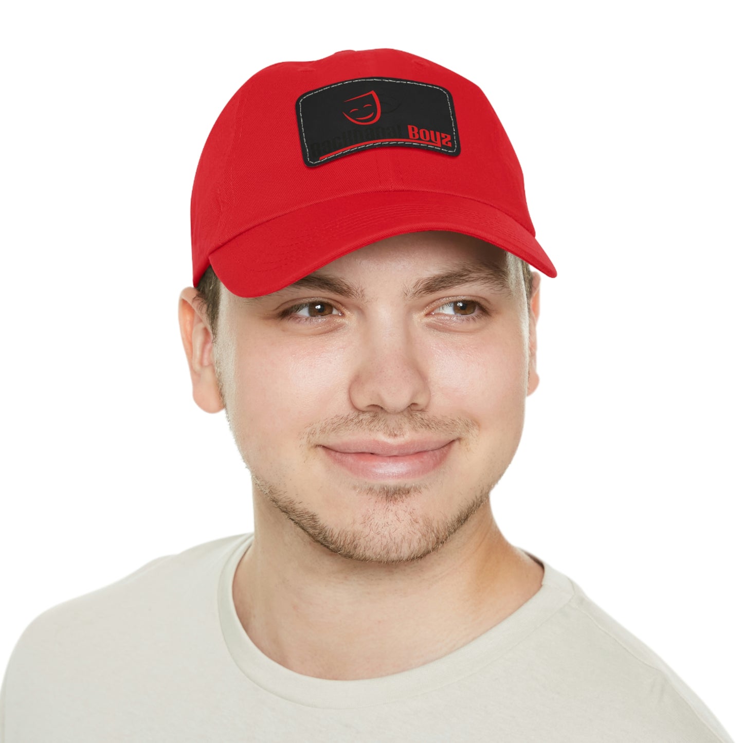 BACKHANAL BOYZ Dad Hat with Leather Patch