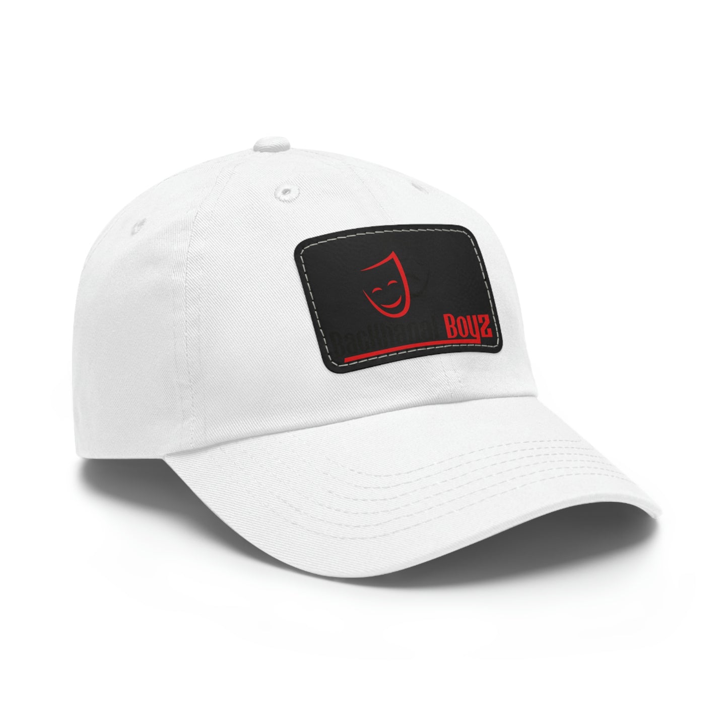 BACKHANAL BOYZ Dad Hat with Leather Patch