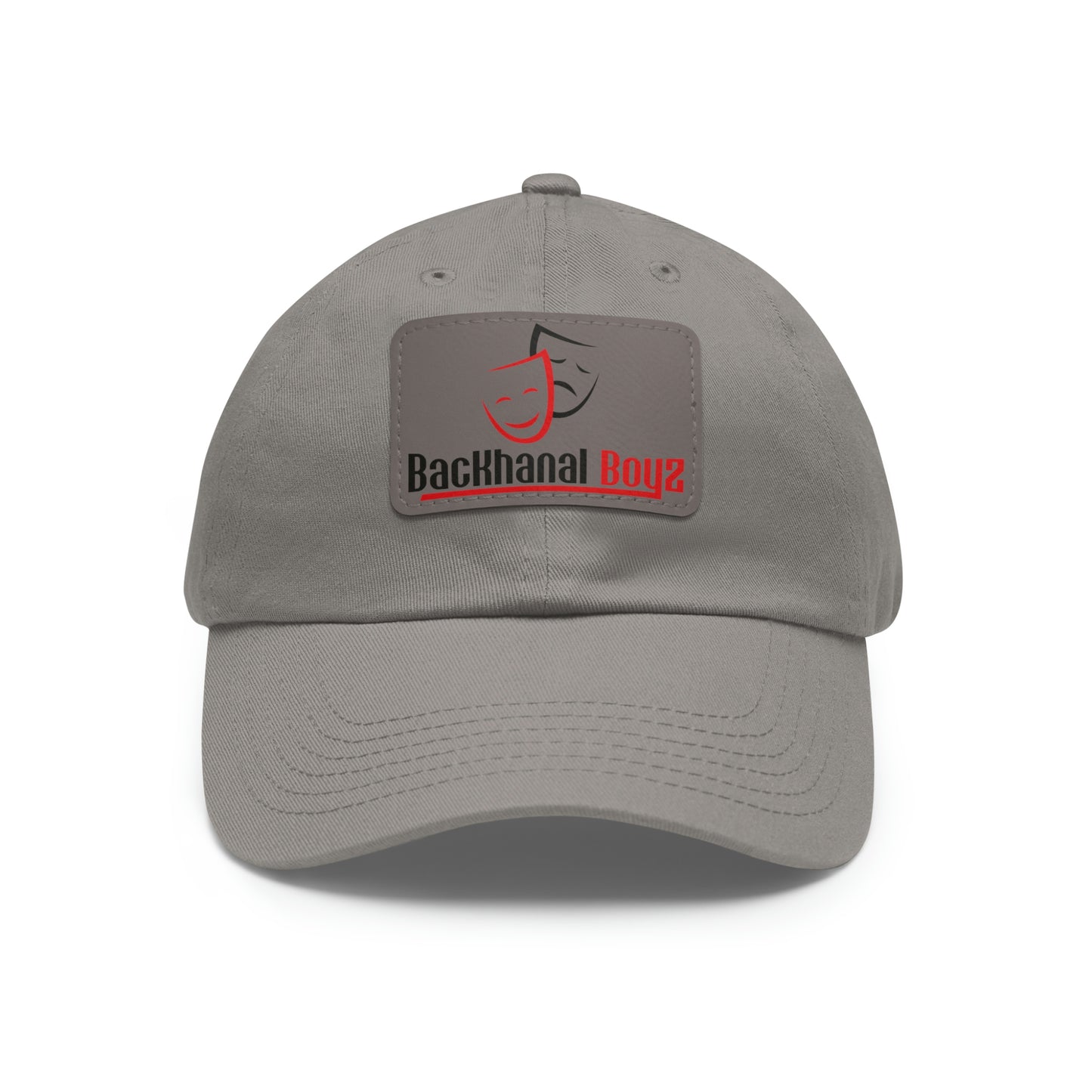 BACKHANAL BOYZ Dad Hat with Leather Patch