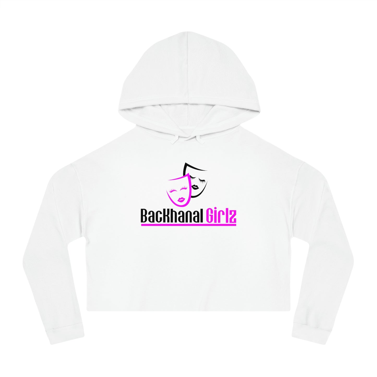 BACKHANAL GIRLZ Women’s Cropped Hooded Sweatshirt