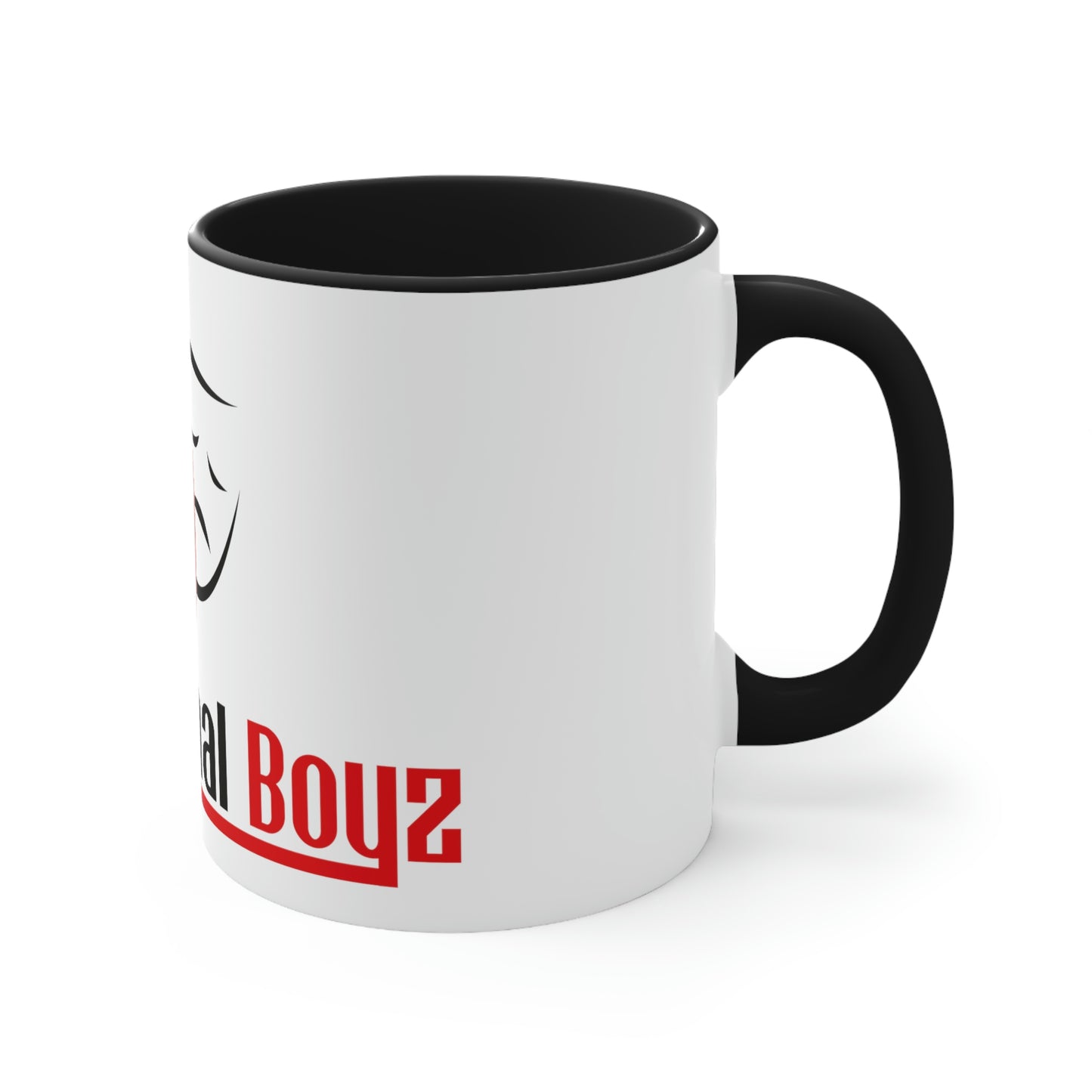 BACKHANAL BOYZ two-tone Coffee Mug, 11oz