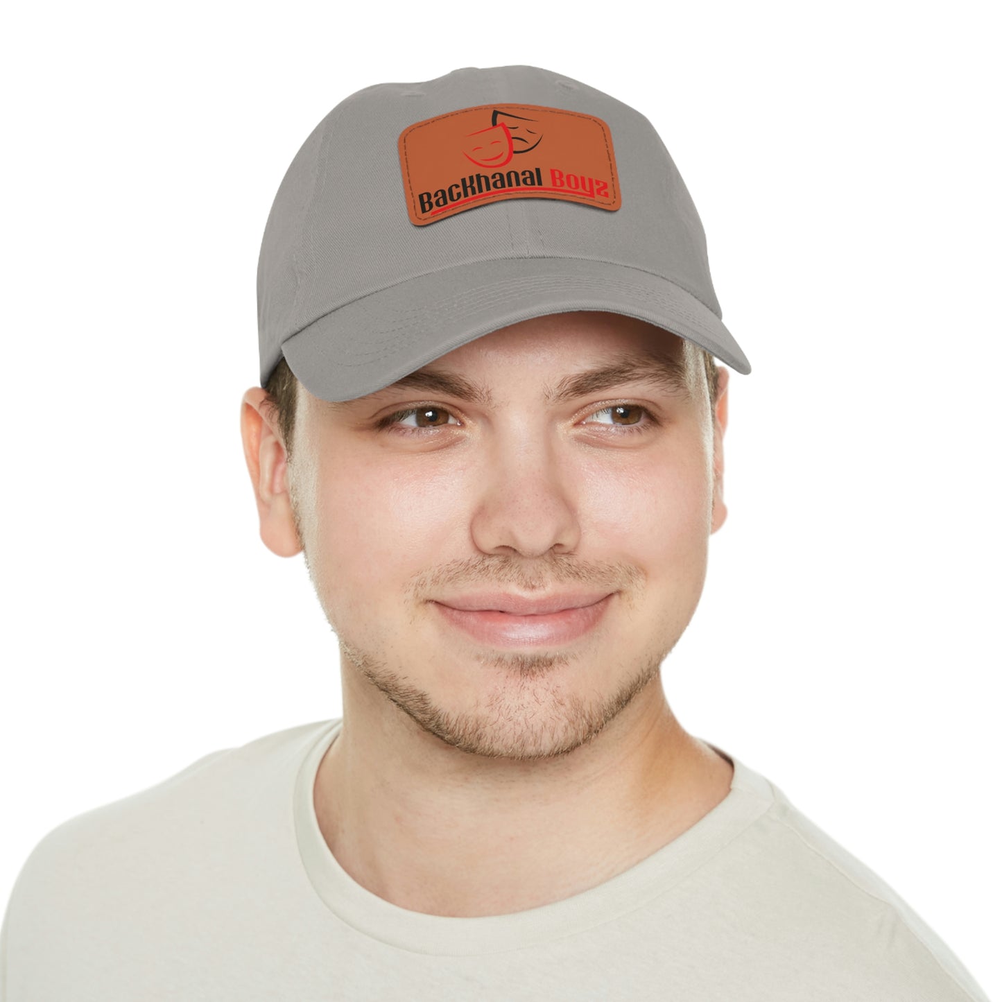 BACKHANAL BOYZ Dad Hat with Leather Patch