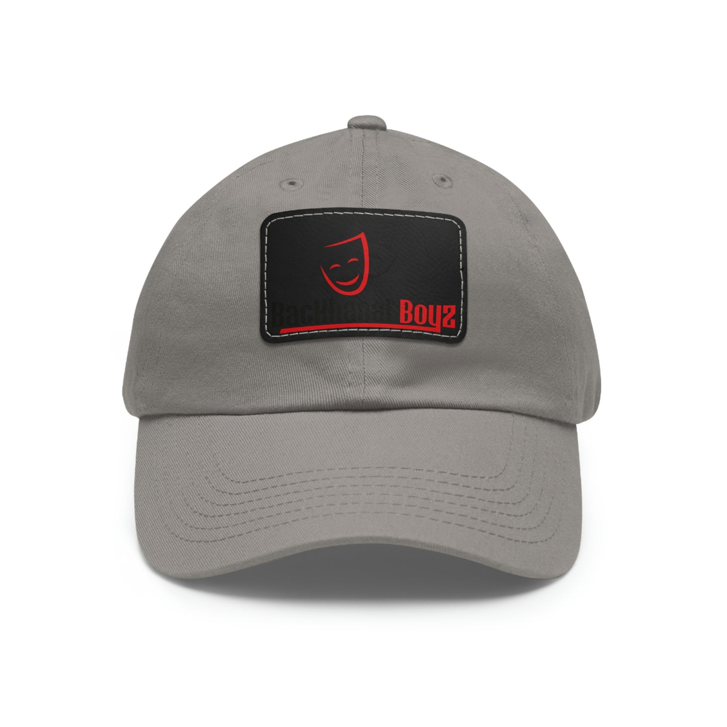 BACKHANAL BOYZ Dad Hat with Leather Patch