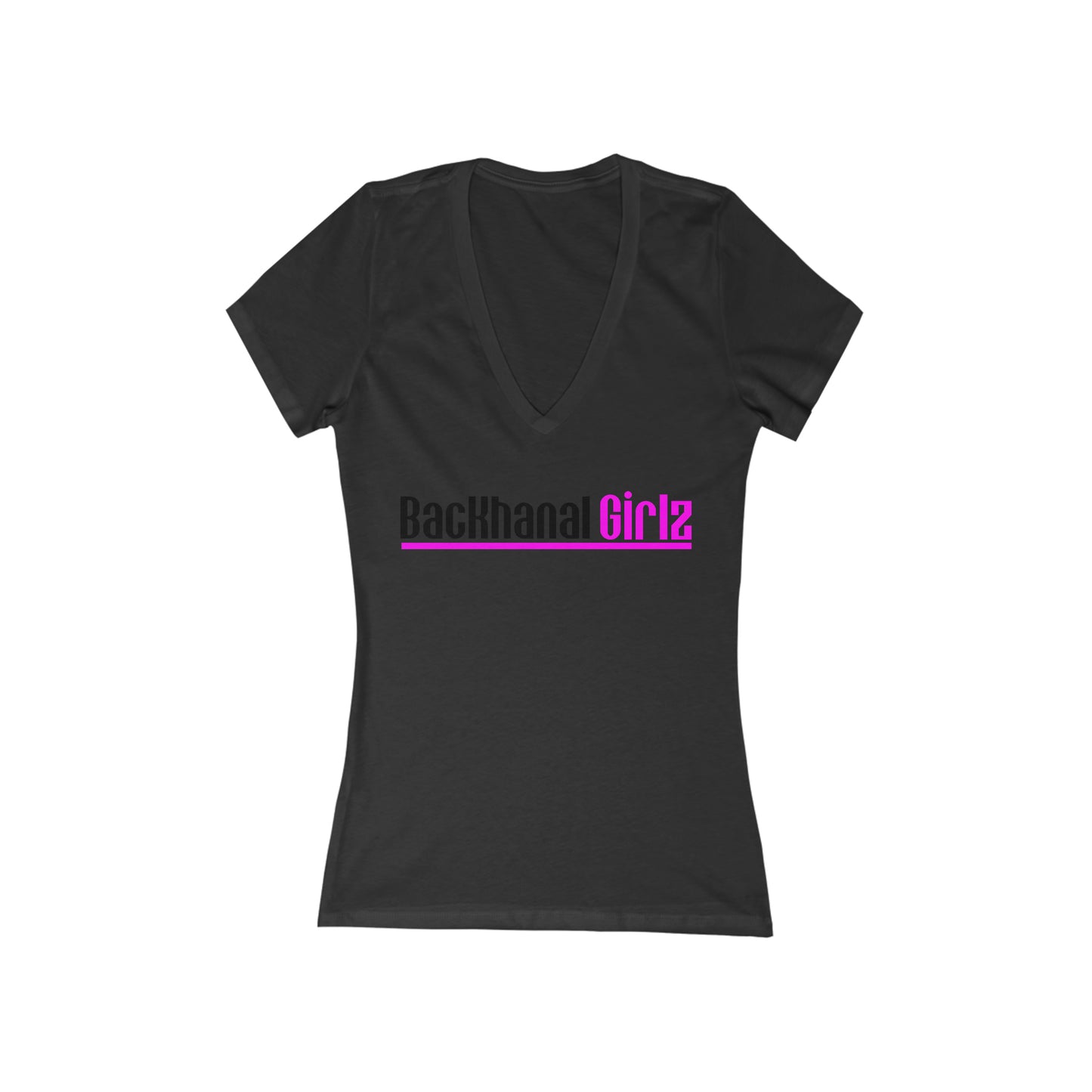 BACKHANAL GIRLZ V-Neck T-Shirt