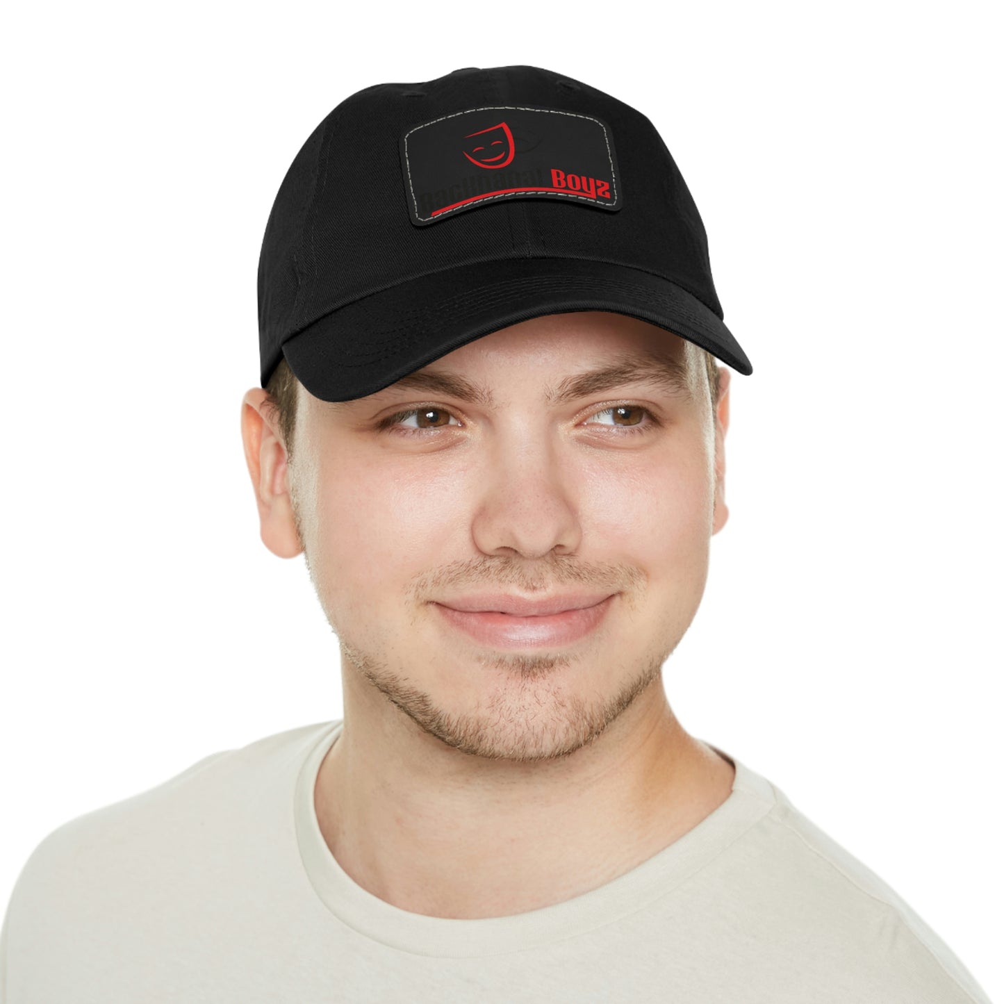 BACKHANAL BOYZ Dad Hat with Leather Patch