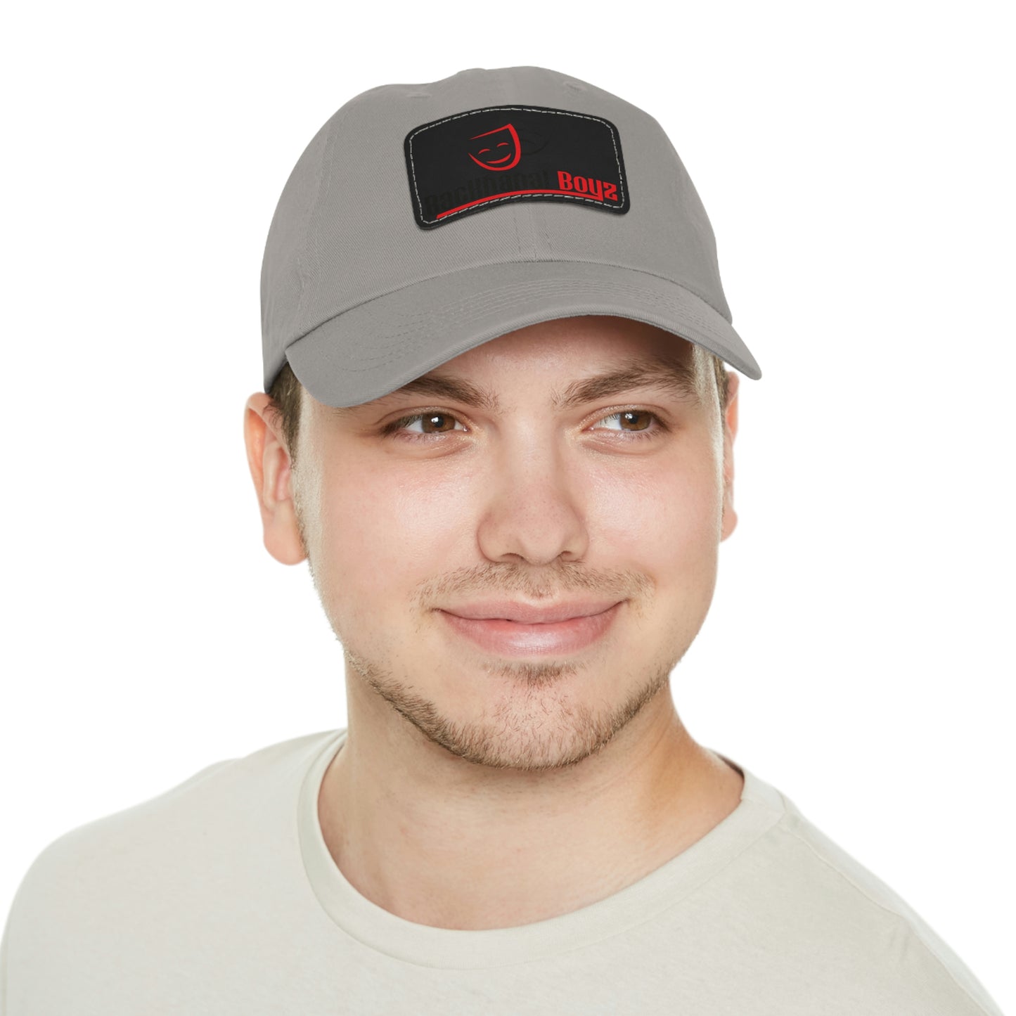 BACKHANAL BOYZ Dad Hat with Leather Patch