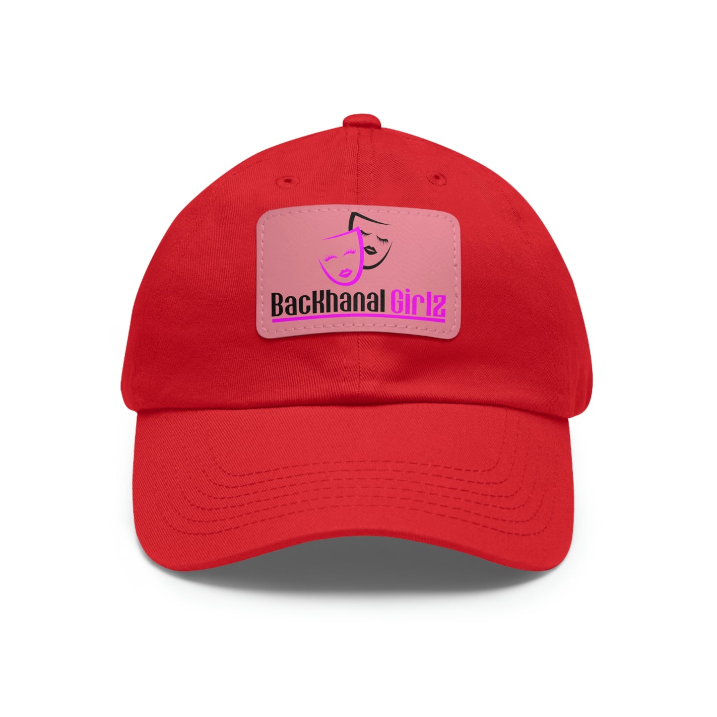 BACKHANAL GIRLZ Dad Hat with Leather Patch