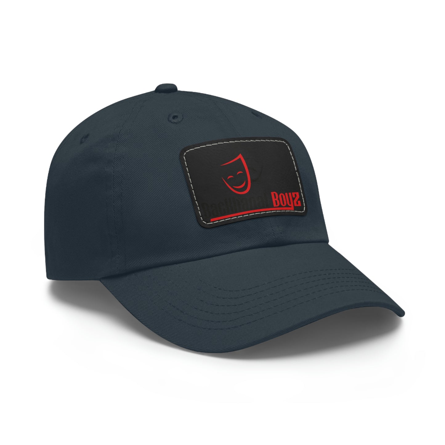 BACKHANAL BOYZ Dad Hat with Leather Patch