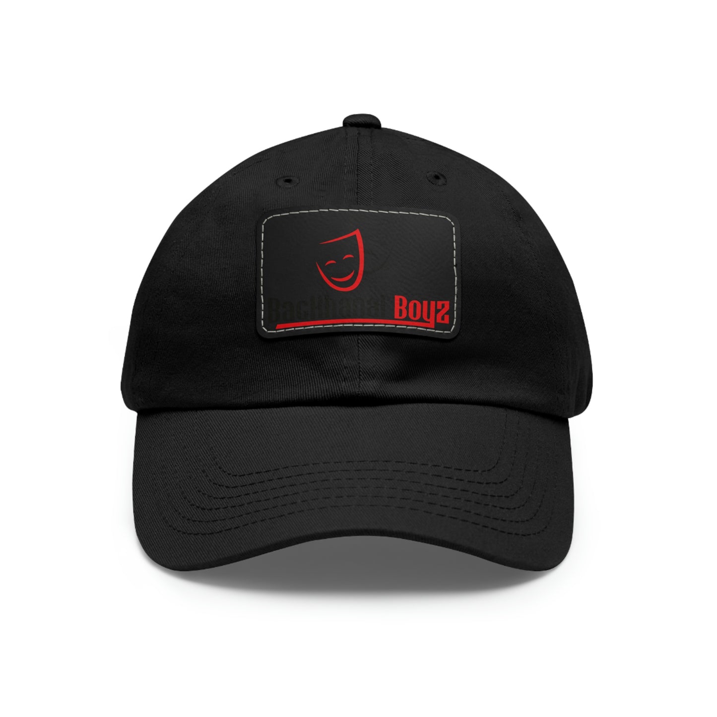 BACKHANAL BOYZ Dad Hat with Leather Patch