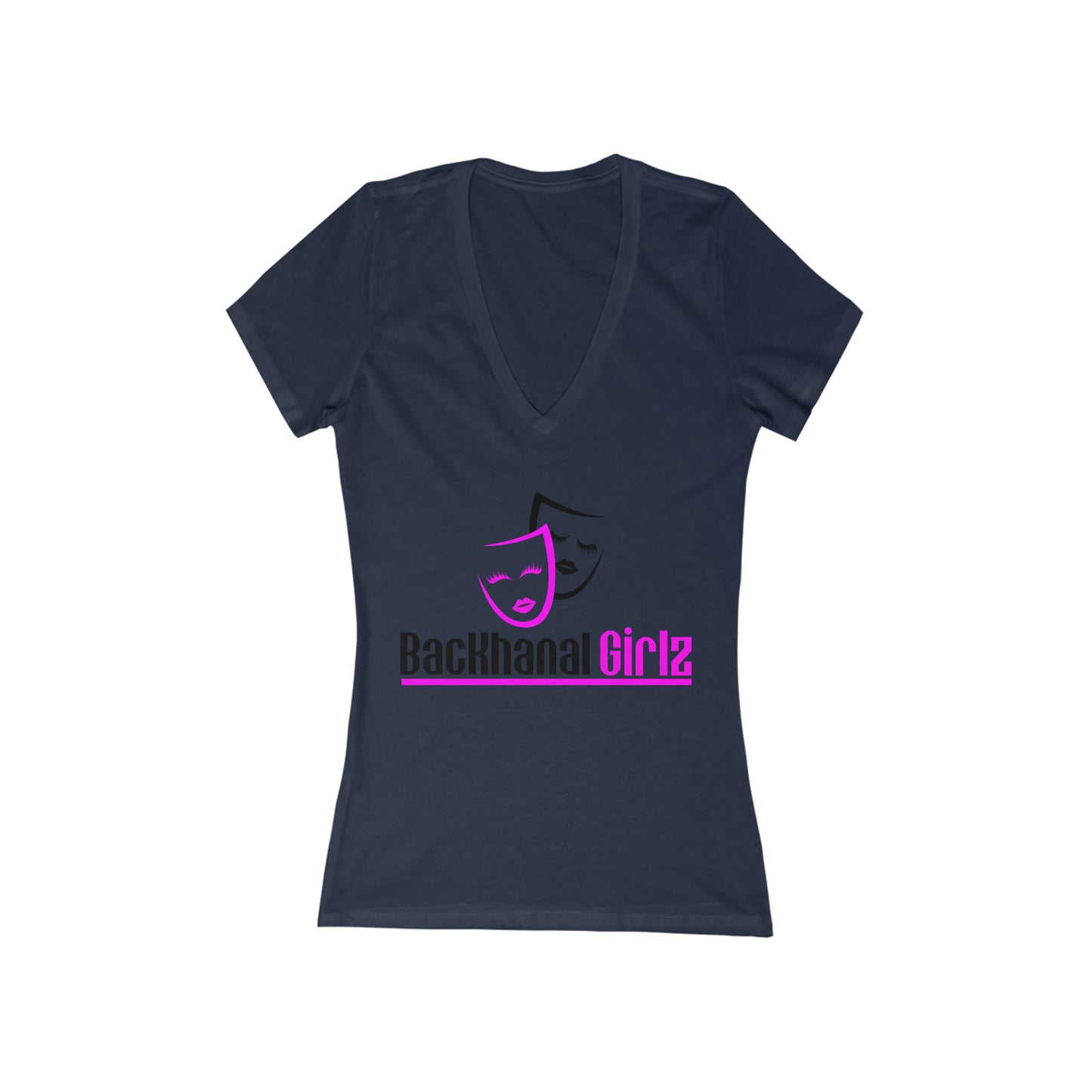 BACKHANAL GIRLZ V-Neck Tee
