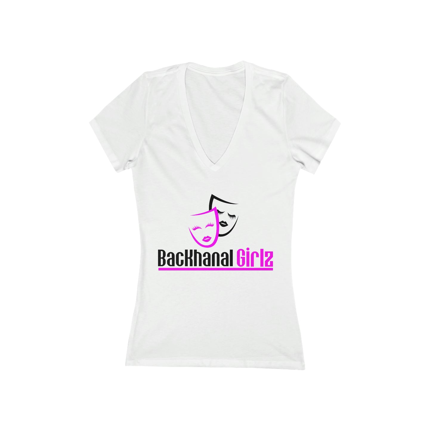 BACKHANAL GIRLZ V-Neck Tee