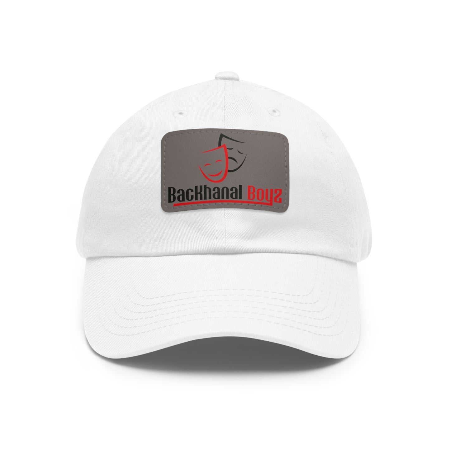BACKHANAL BOYZ Dad Hat with Leather Patch