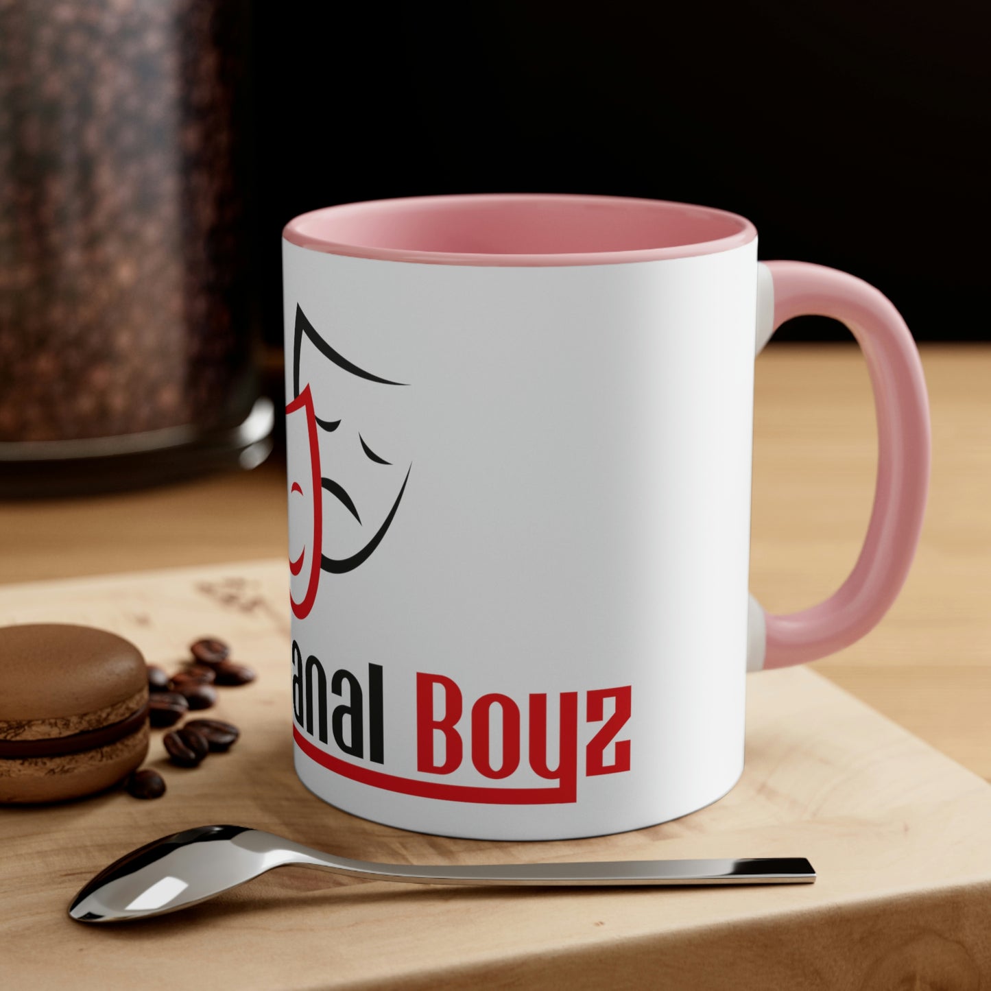 BACKHANAL BOYZ two-tone Coffee Mug, 11oz