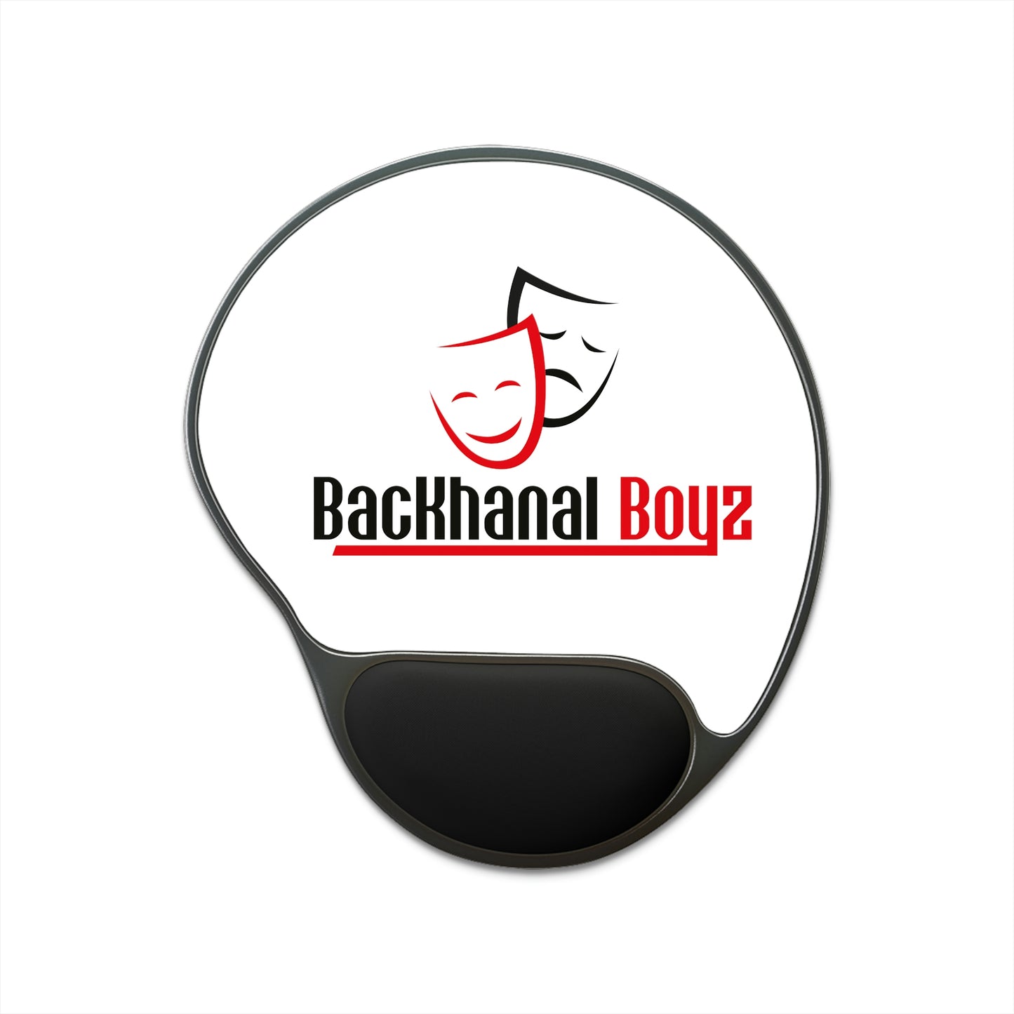 BACKHANAL BOYZ Mouse Pad With Wrist Rest