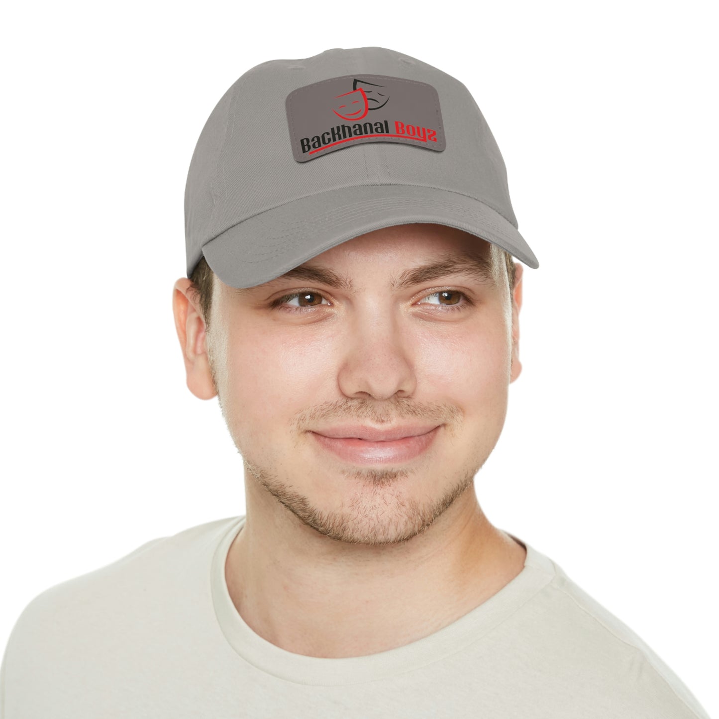 BACKHANAL BOYZ Dad Hat with Leather Patch