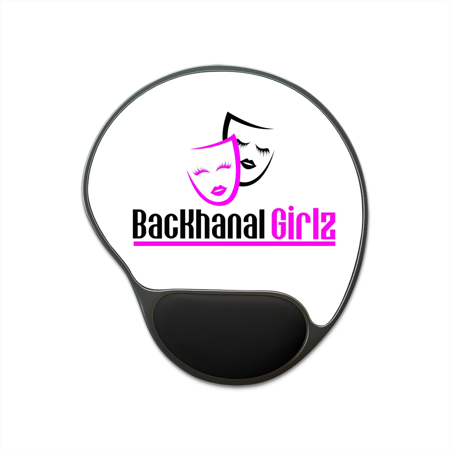 BACKHANAL GIRLZ Mouse Pad With Wrist Rest