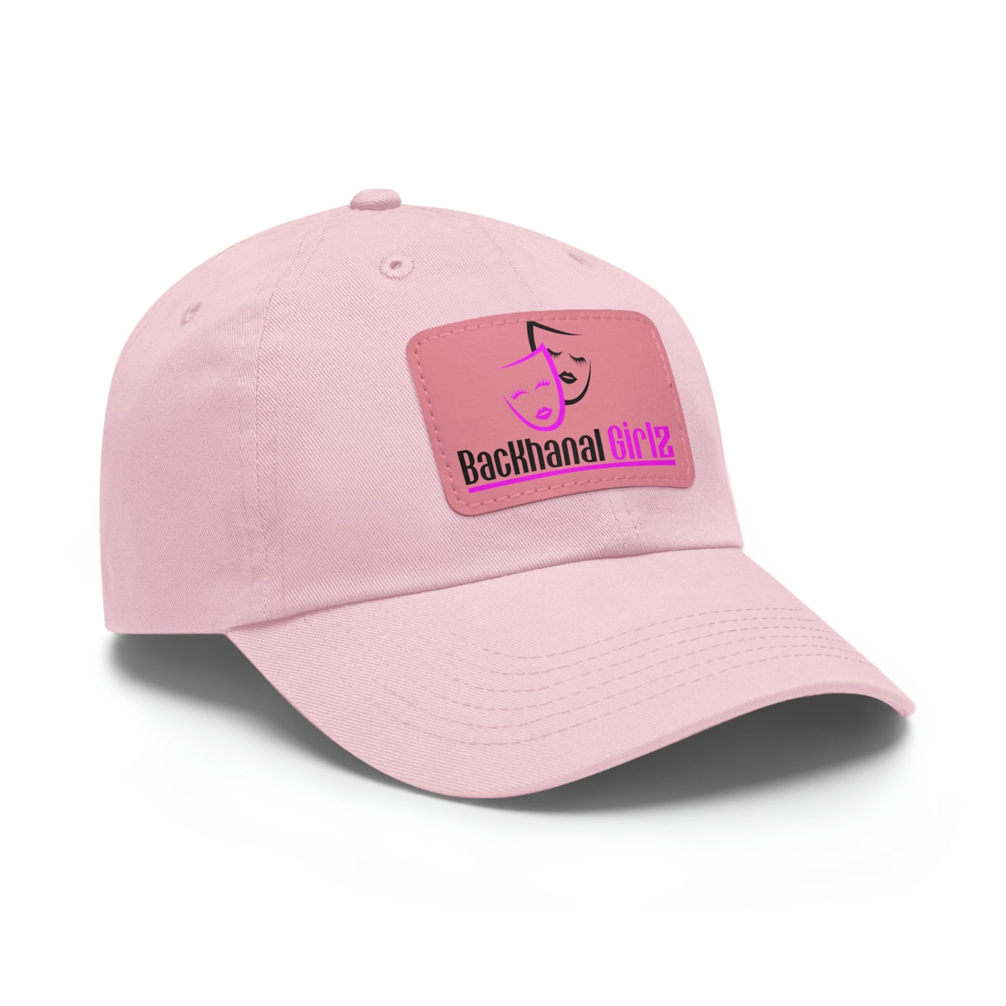 BACKHANAL GIRLZ Dad Hat with Leather Patch