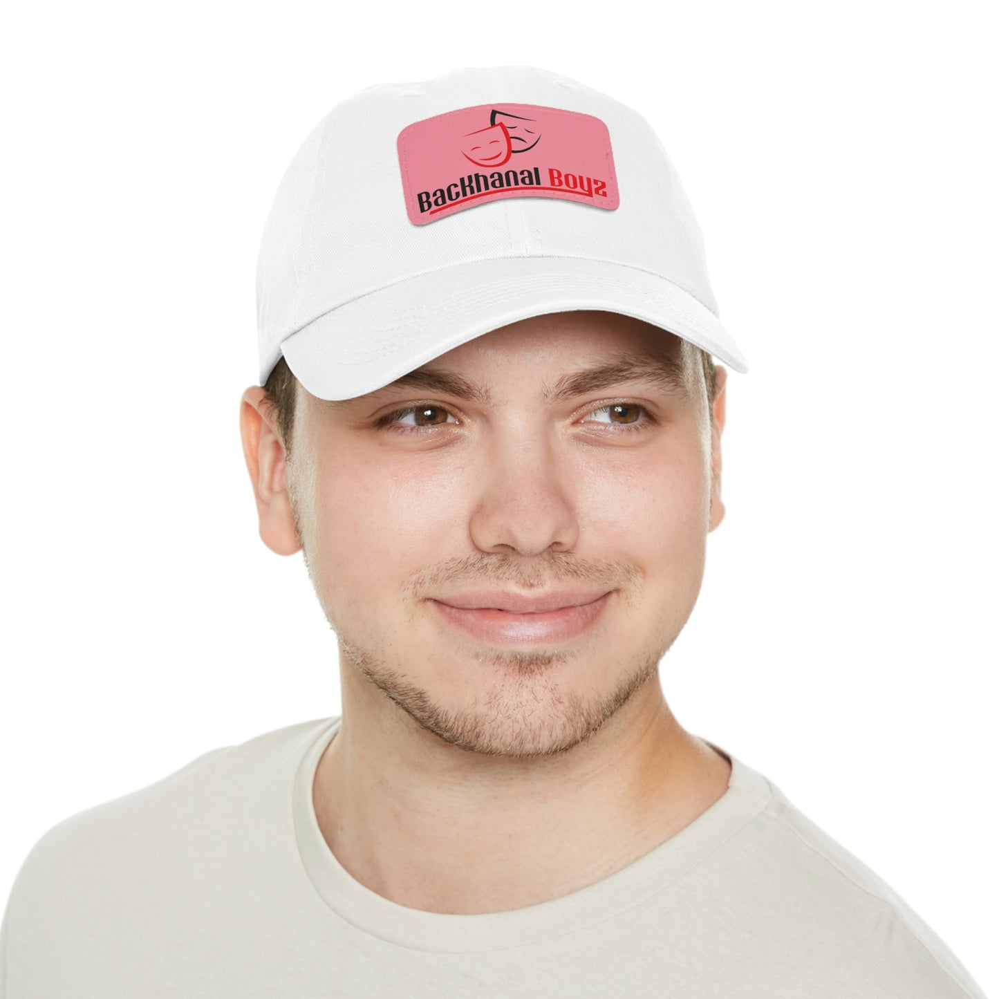 BACKHANAL BOYZ Dad Hat with Leather Patch