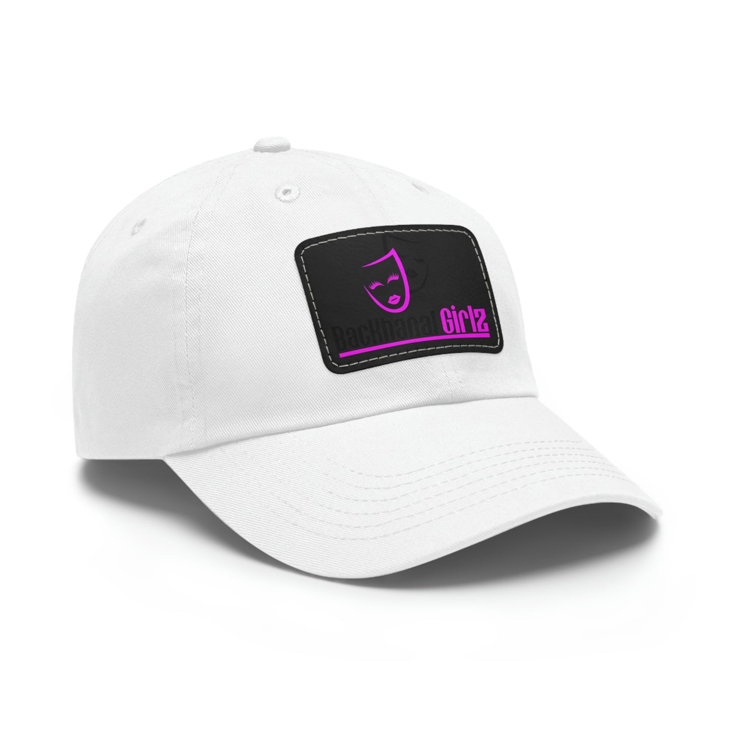 BACKHANAL GIRLZ Dad Hat with Leather Patch